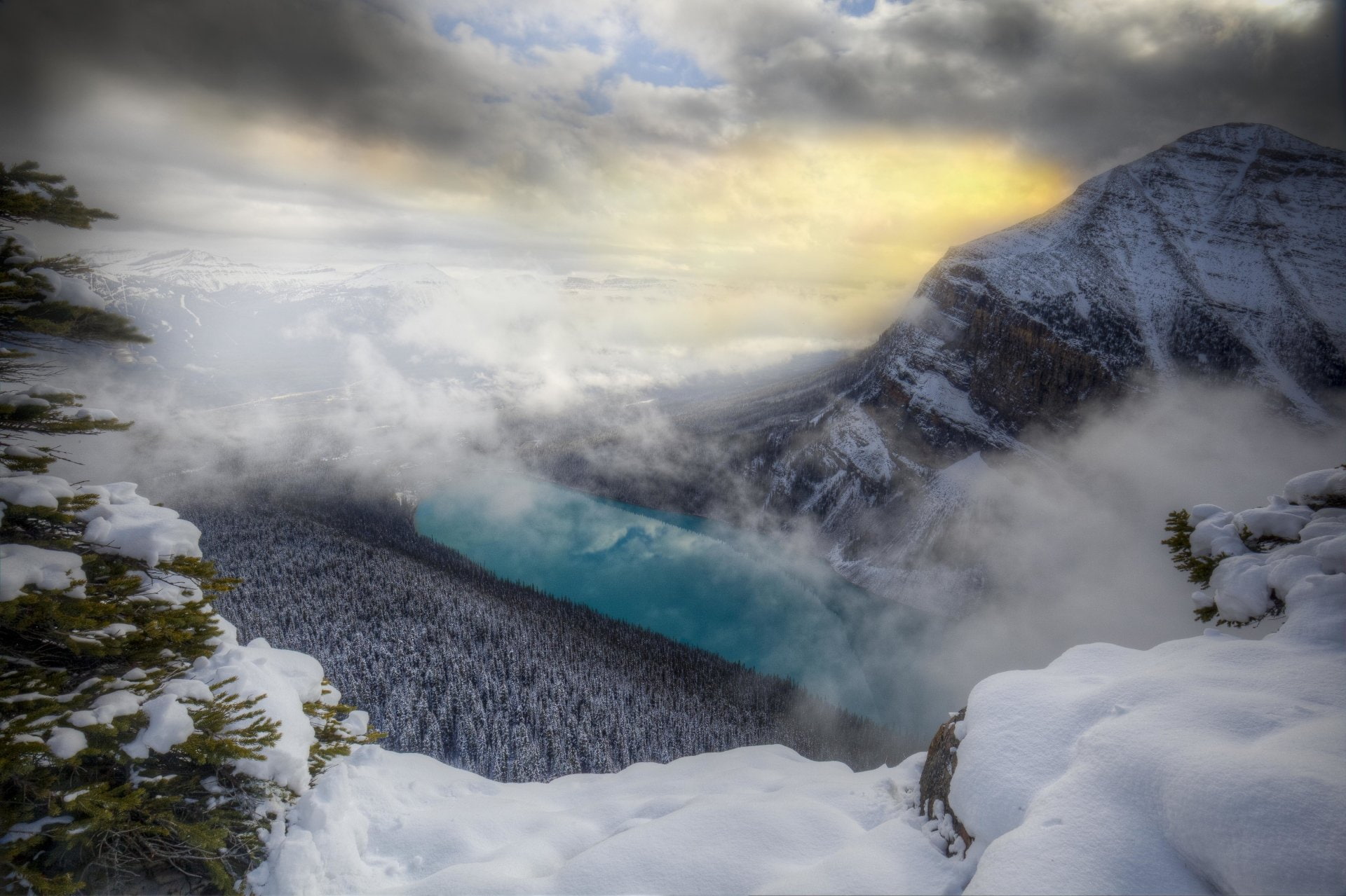 Lakes, Lake Louise, Alberta, Banff, Banff National Park, Canada