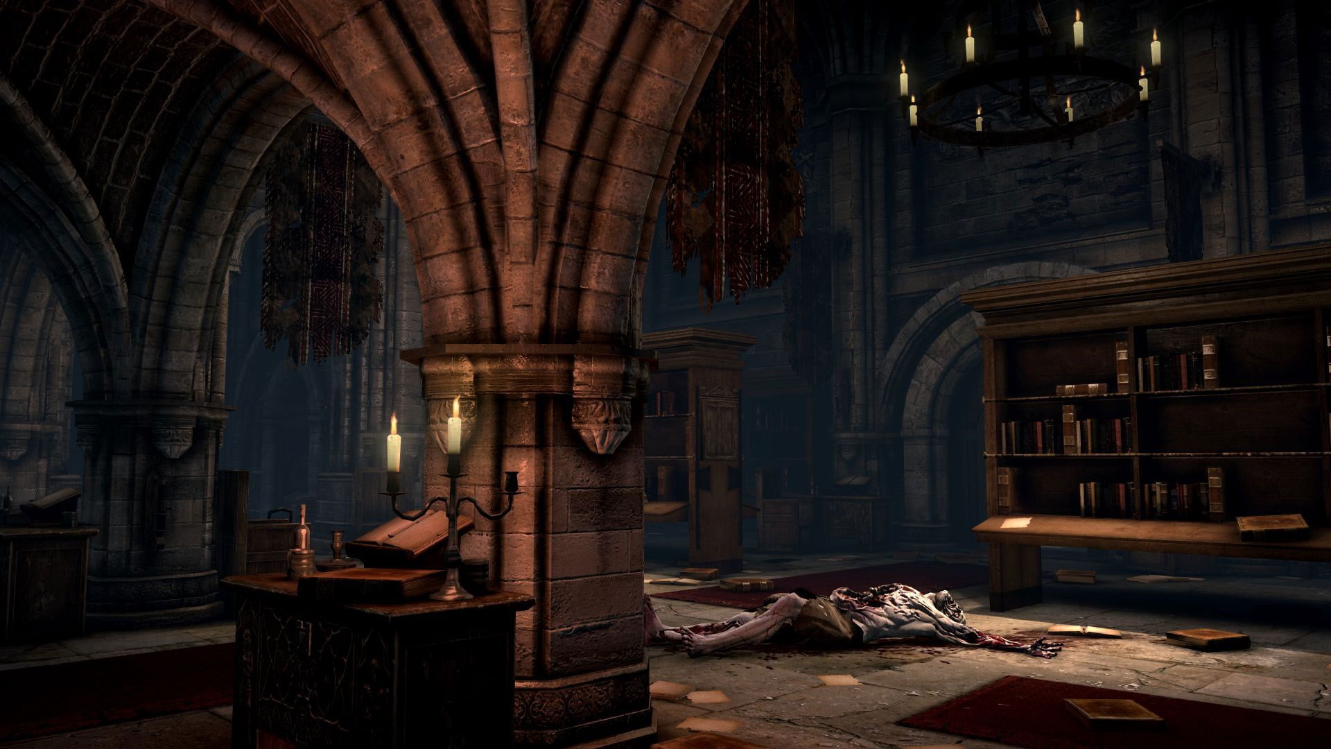 hellraid, indoors, architecture, built structure, building