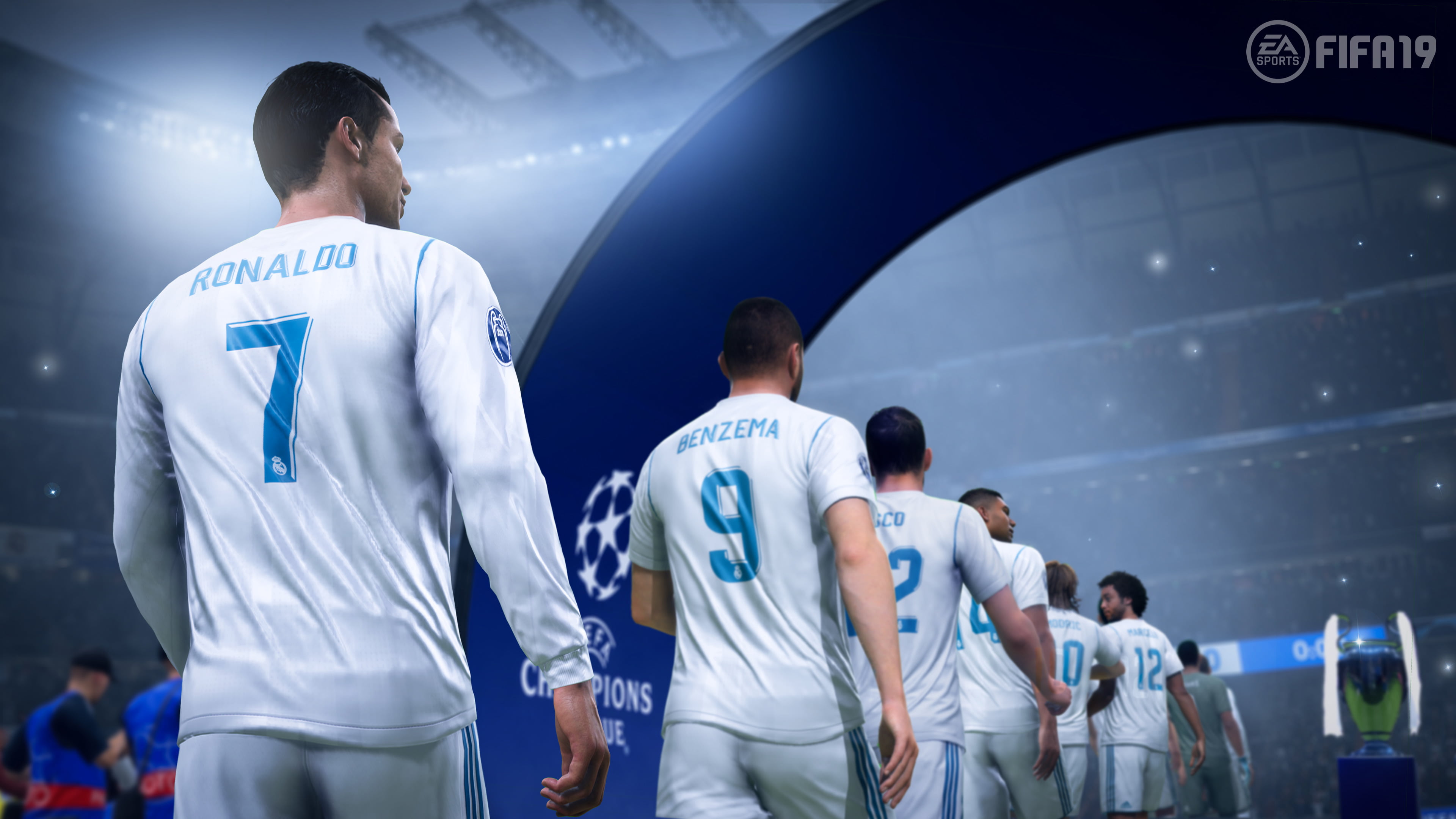 fifa 19, 2019 games, hd, 4k, cristiano ronaldo, group of people