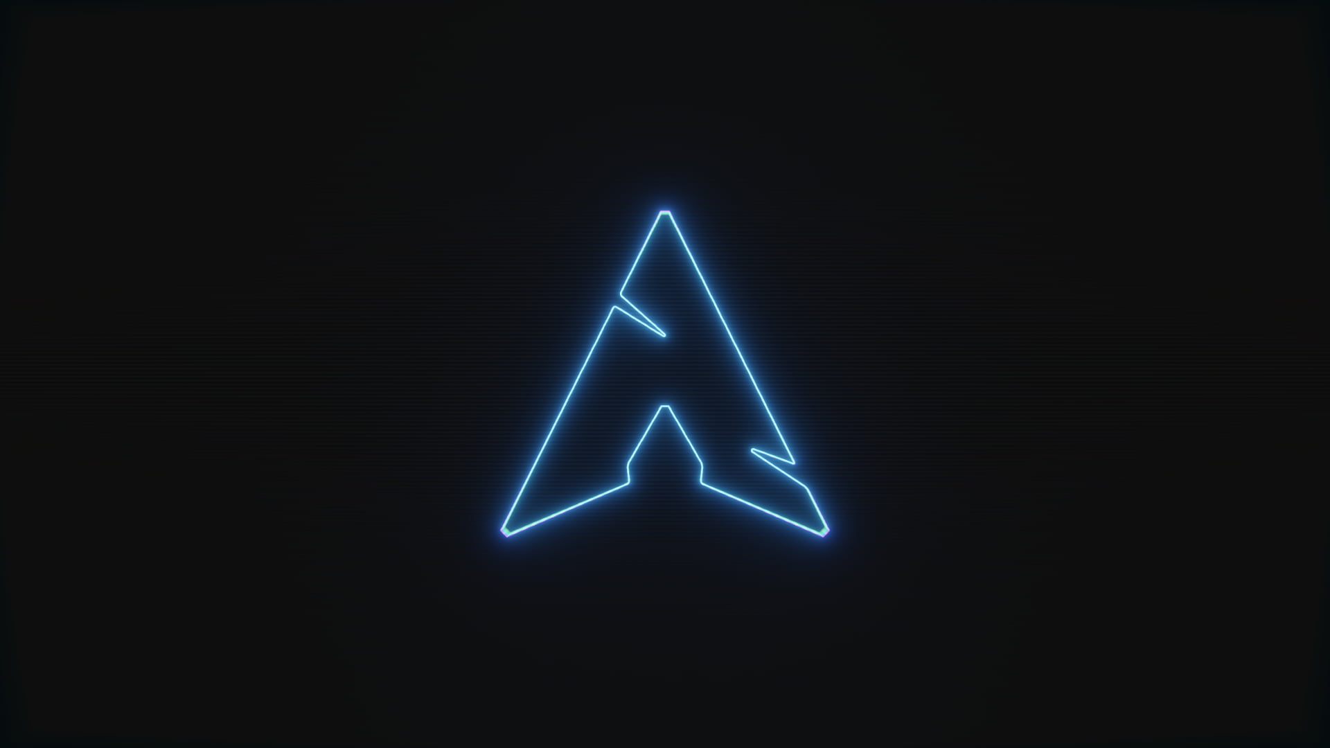Linux, Arch Linux, computer, operating system, logo, dark, dark mode
