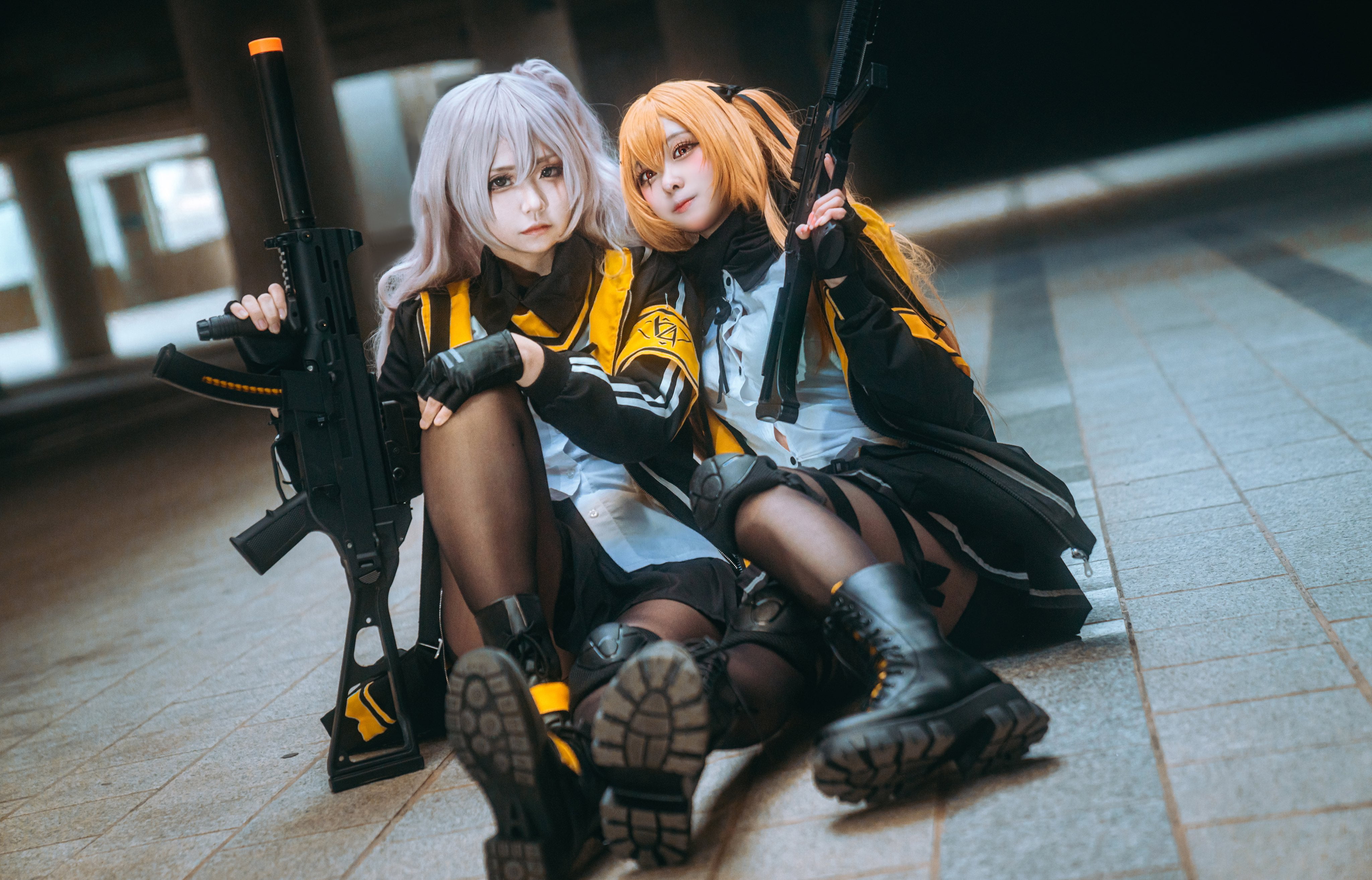 Asian, cosplay, asian cosplayer, women, Japanese women, UMP45 (Girls Frontline)