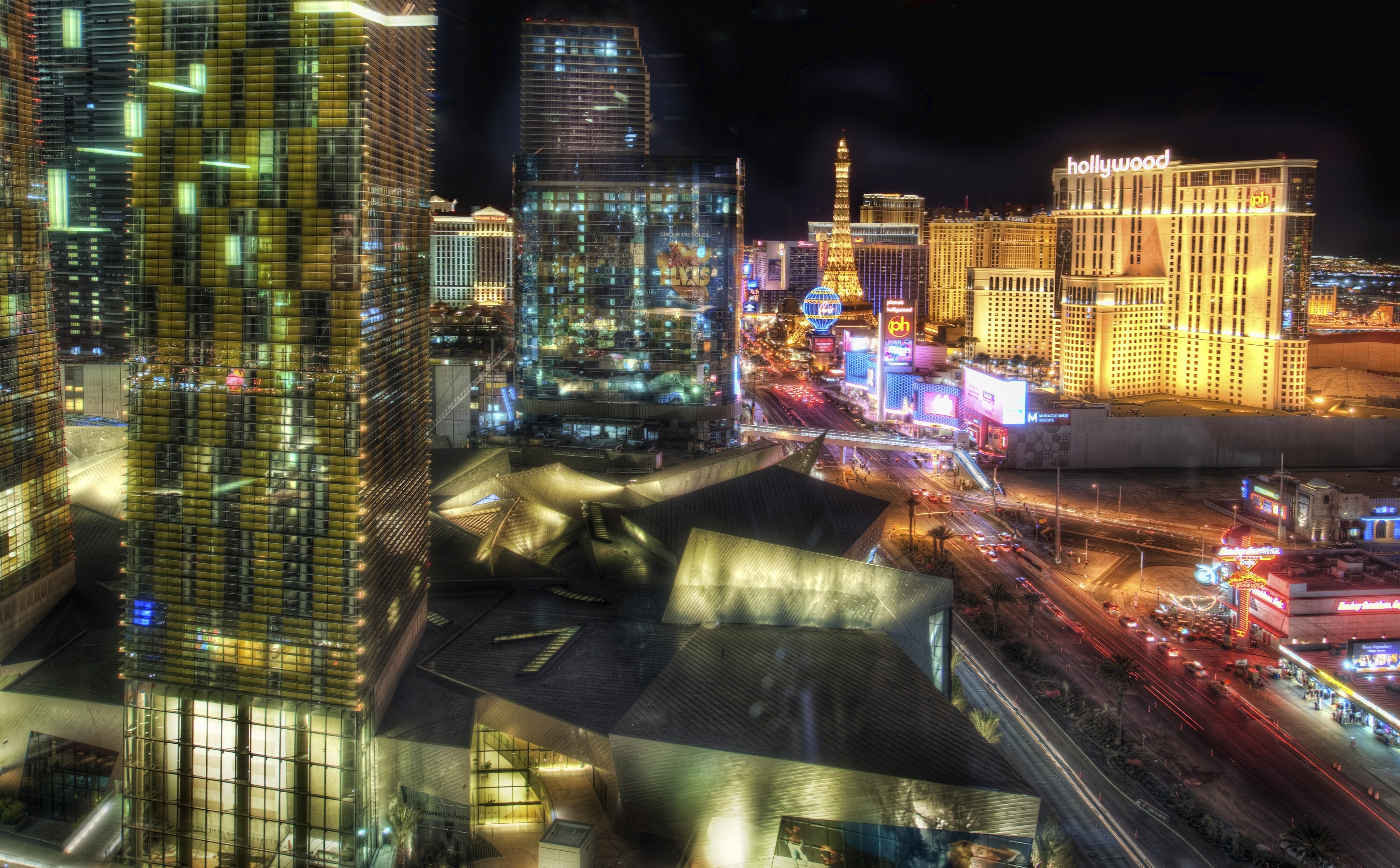 Las Vegas At Night, MGM Grand Las Vegas Nevada, United States