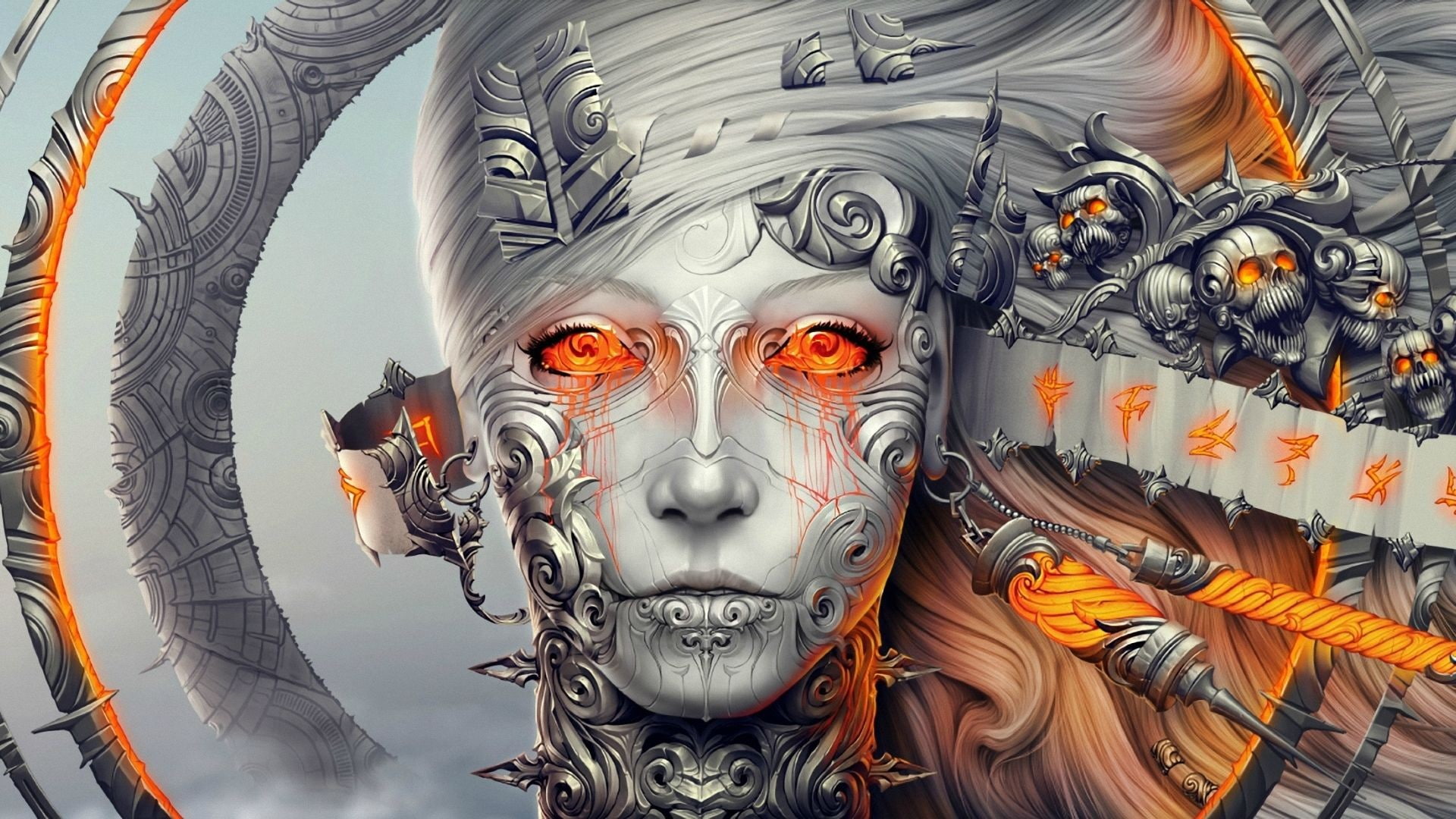 fantasy art androids planescape torment fan art robot science fiction