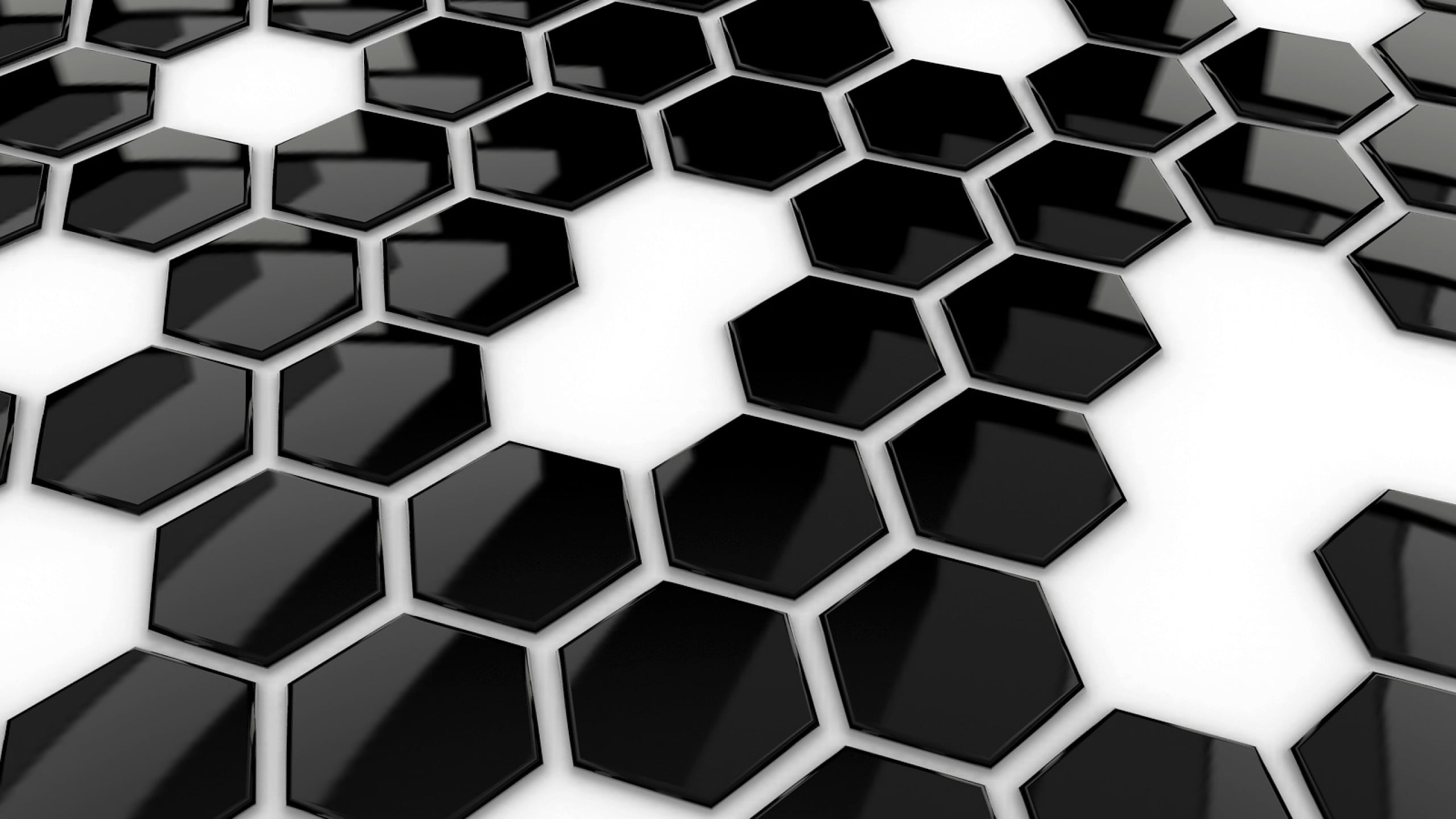 black and white abstract wallpaper, point, shape, surface, hexagon