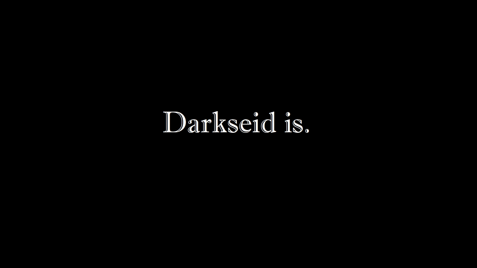 Darkseid, DC Comics, DC Universe, minimalism, quote