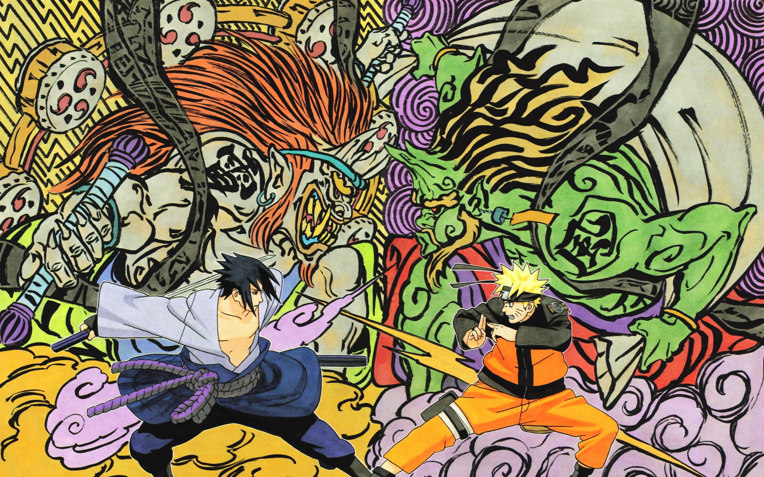 Free Download Hd Wallpaper Uchiha Sasuke Naruto Shippuden 2560x1600 Anime Naruto Hd Art 0674