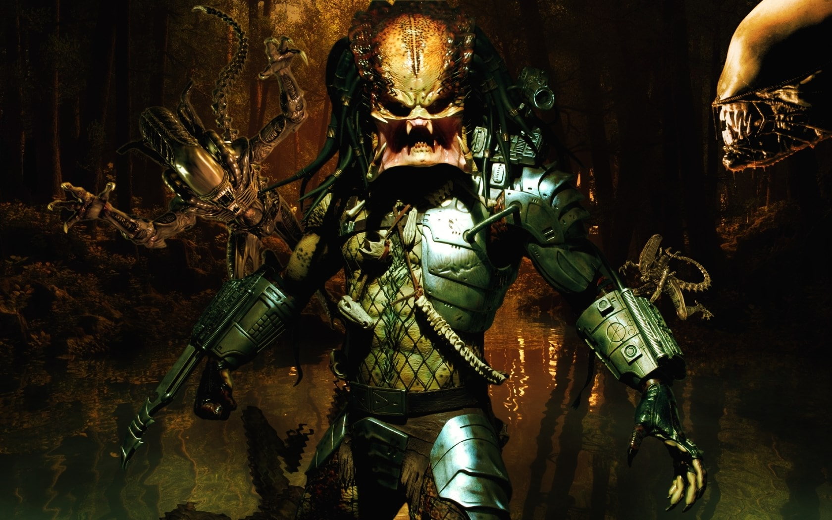 predator, representation, indoors, human representation, no people