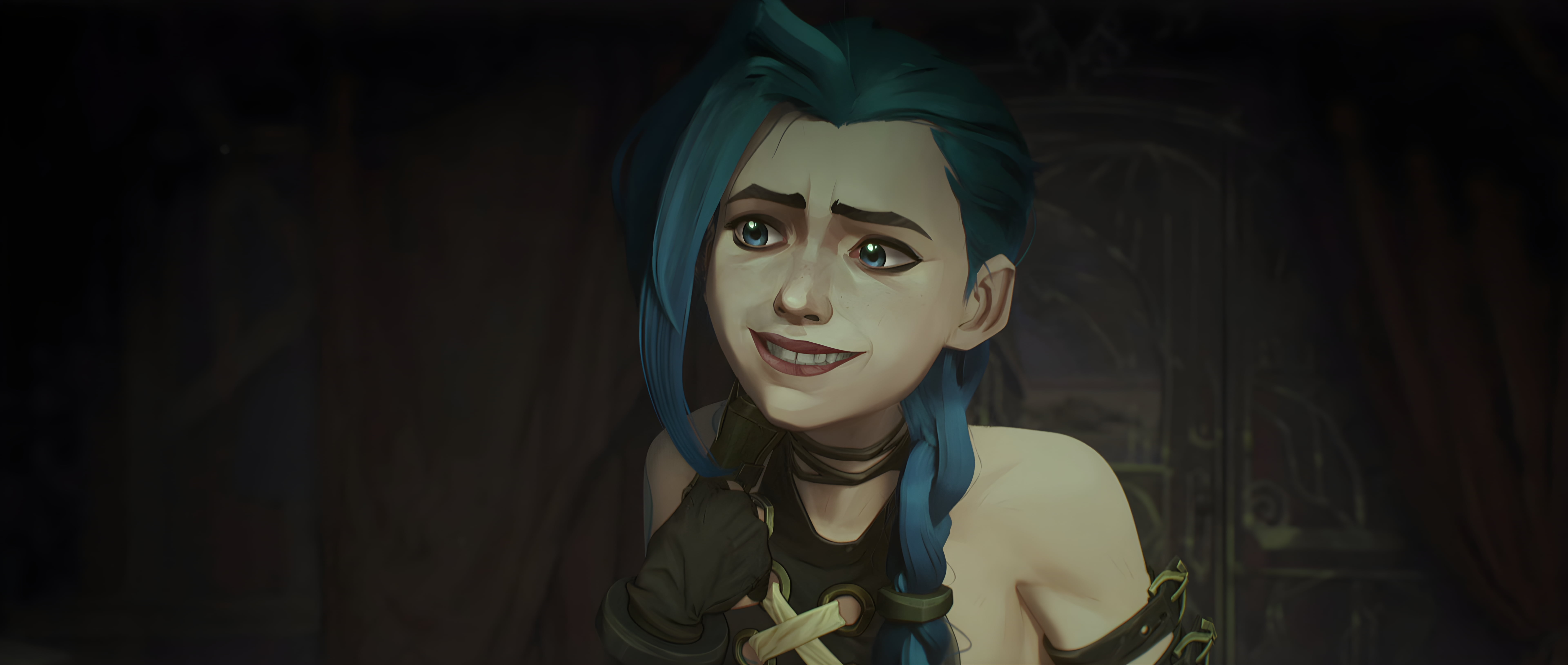 Free download | HD wallpaper: Jinx (League of Legends), Arcane, TV ...