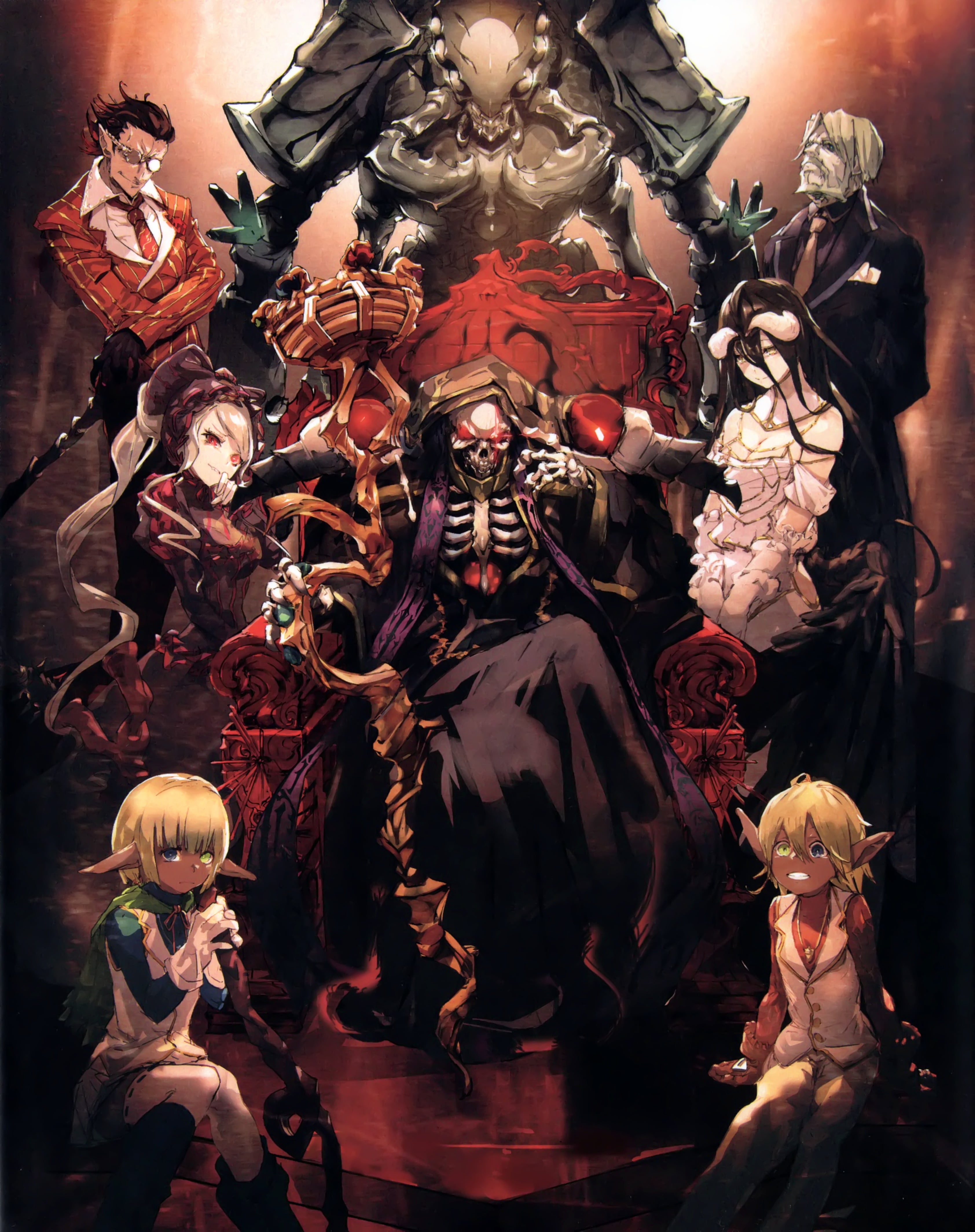 Overlord anime movie digital wallpaper, Cocytus (Overlord), Crossdress