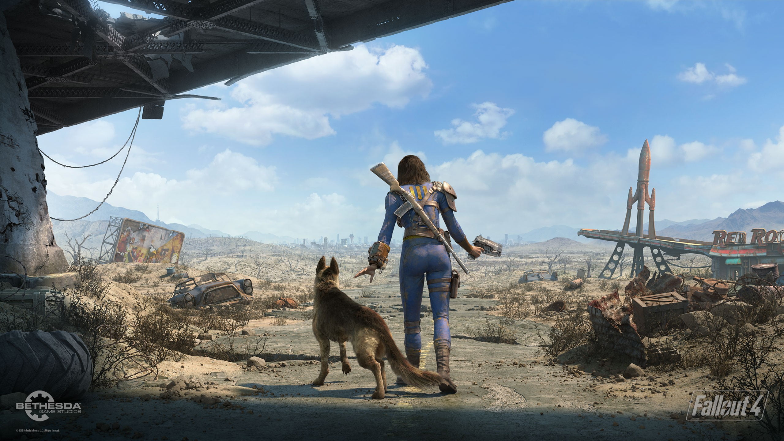 Fallout 4, vaultgirl, PC gaming, animal themes, mammal, one animal