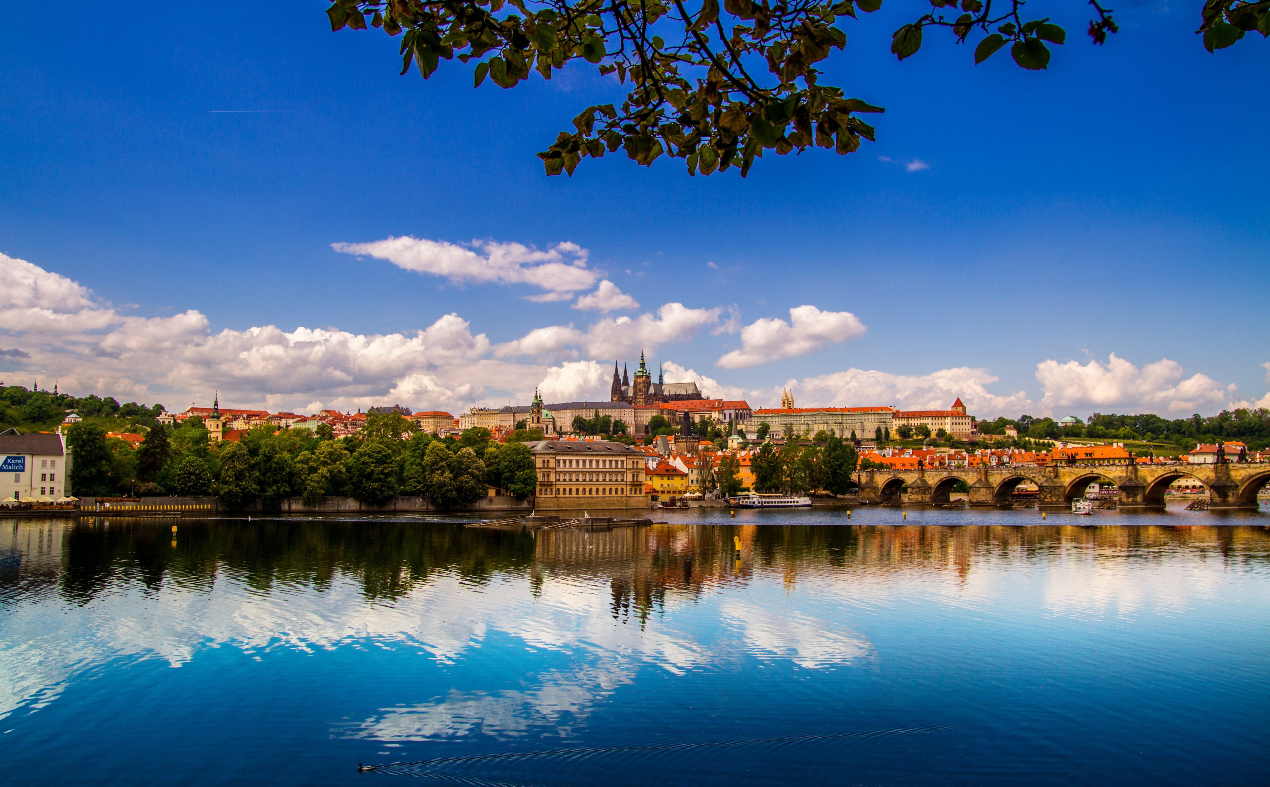 Prague Attractions, Europe, Czech Republic, City, Travel, River