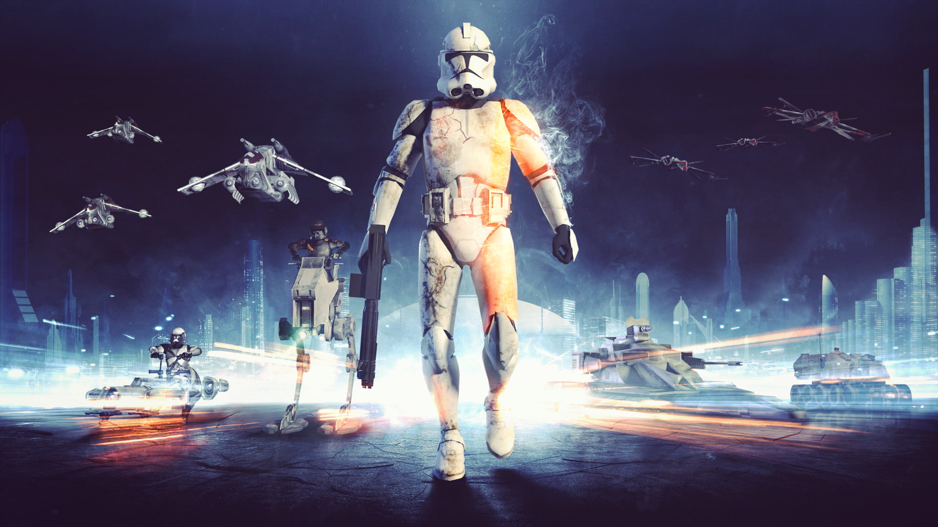 soldier clone trooper war star wars battlefront beta star wars battlefront star wars star wars the clone wars weapon danger battle field battlefield