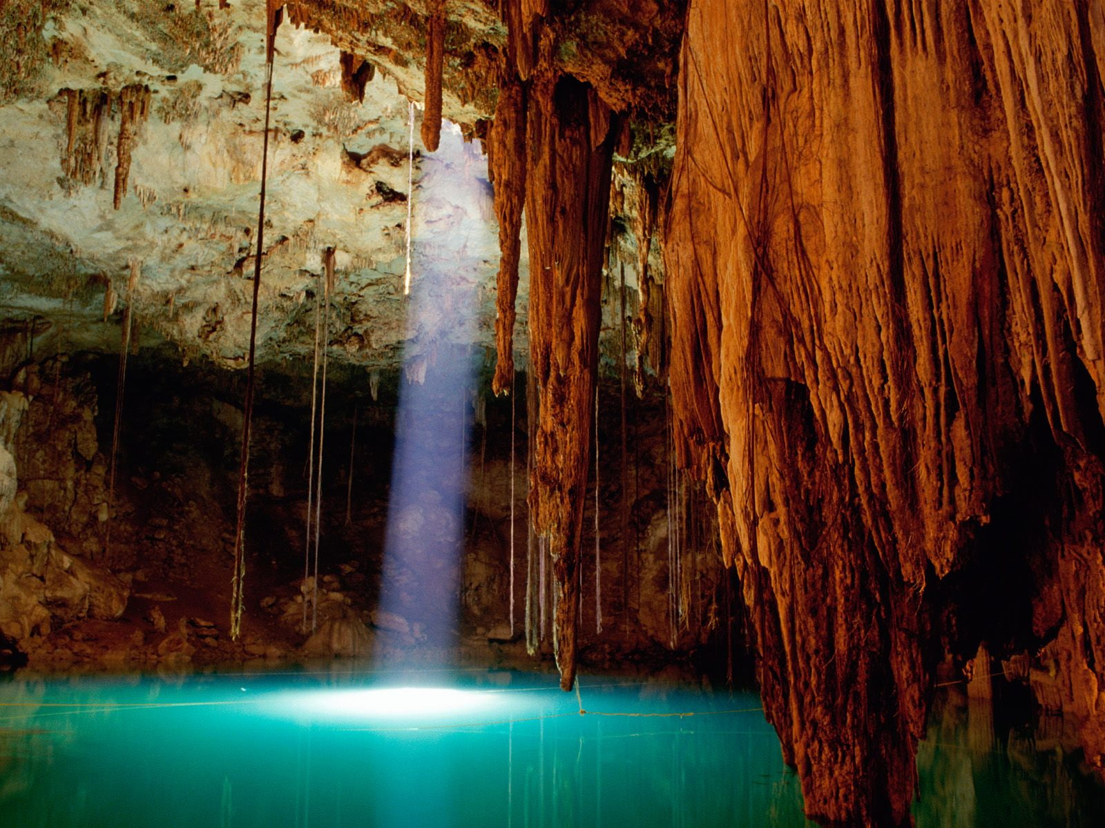 Cenote Dzitnup Mexico HD, world, travel, travel and world