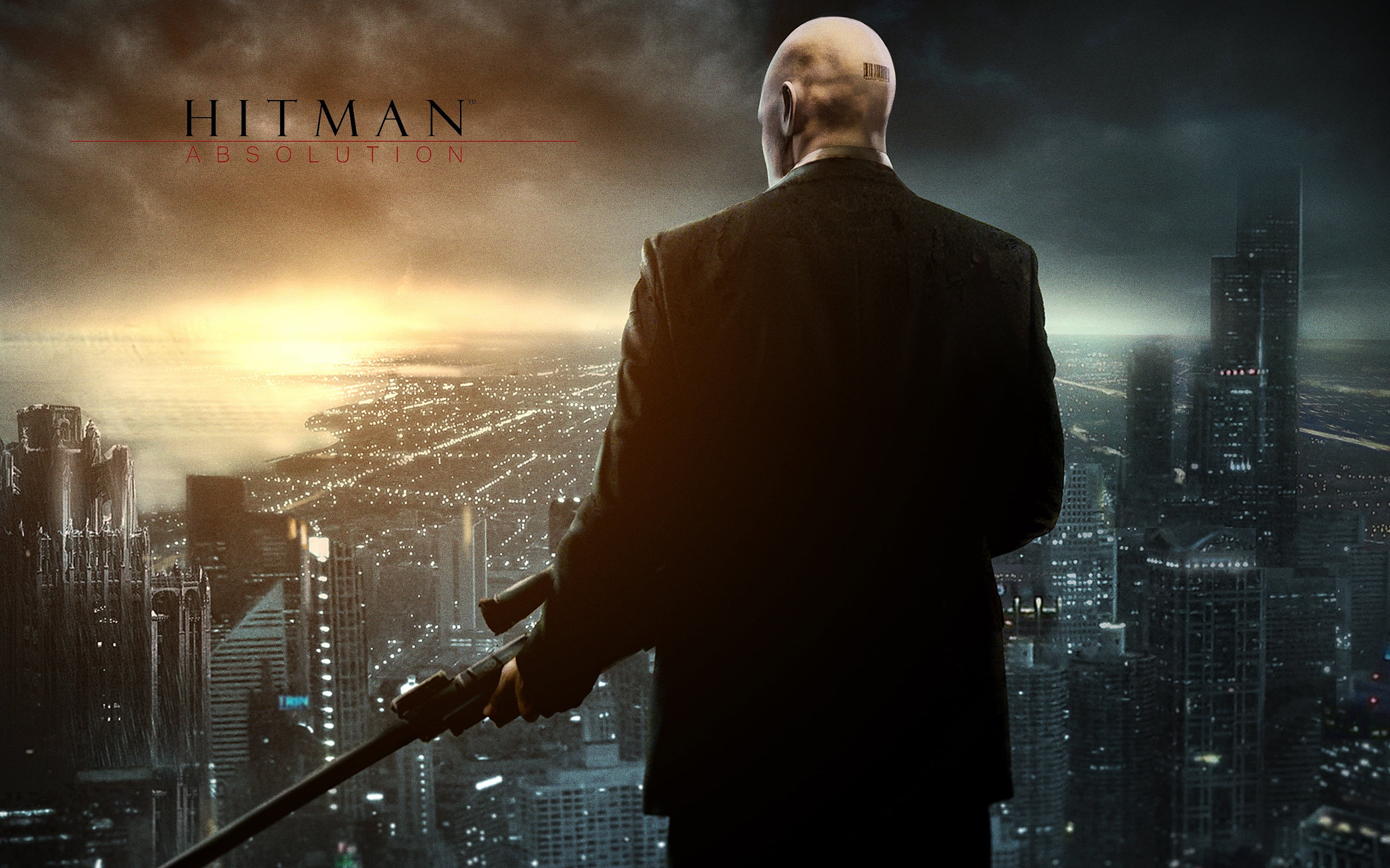 Hitman Absolute game poster, hitman vi, 2014, premiere, men, businessman