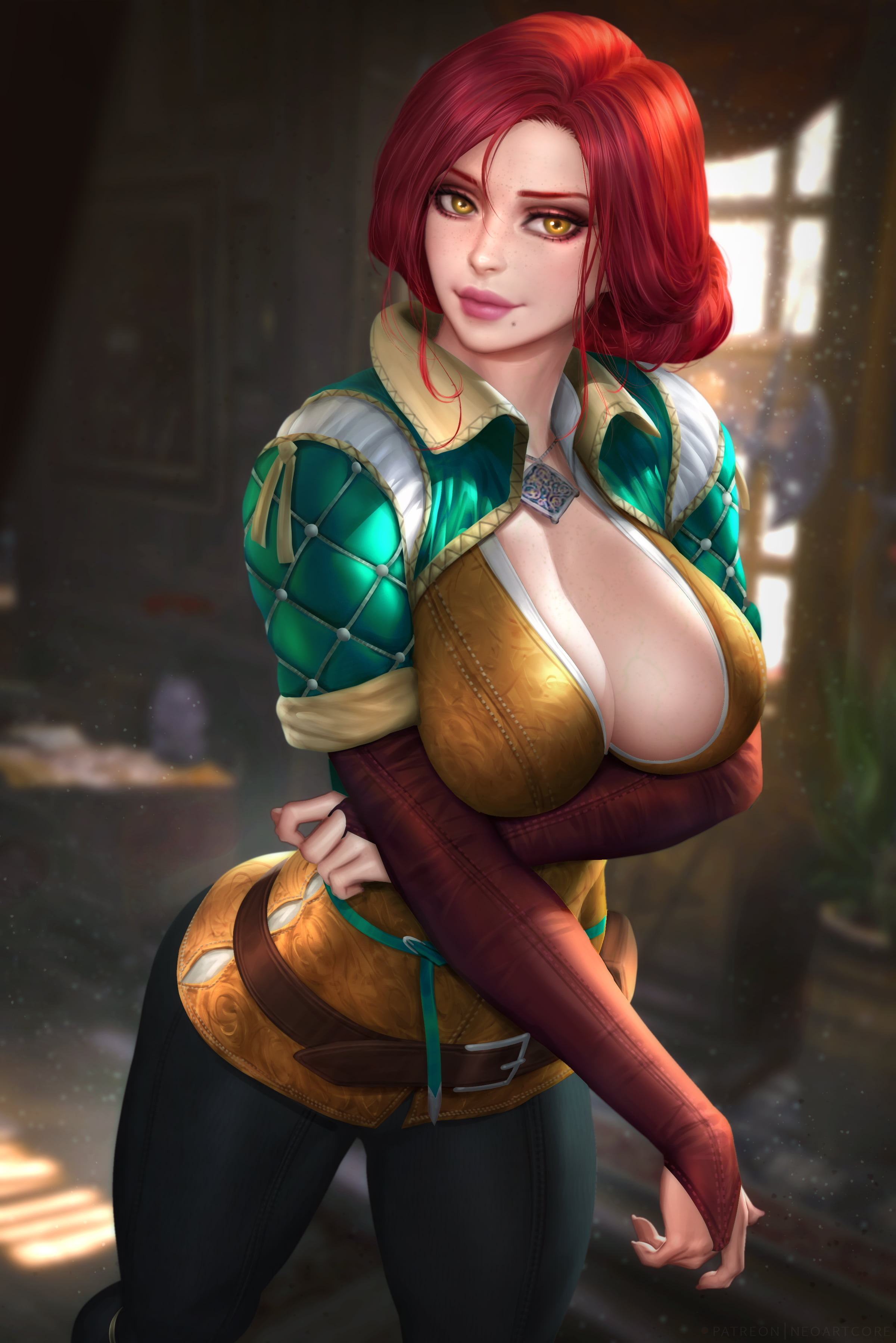 Triss Merigold, The Witcher, video games, video game girls