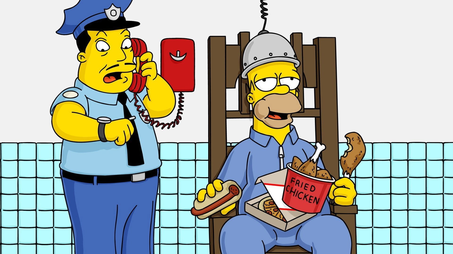 The Simpsons, Electric Chair, Homer Simpson