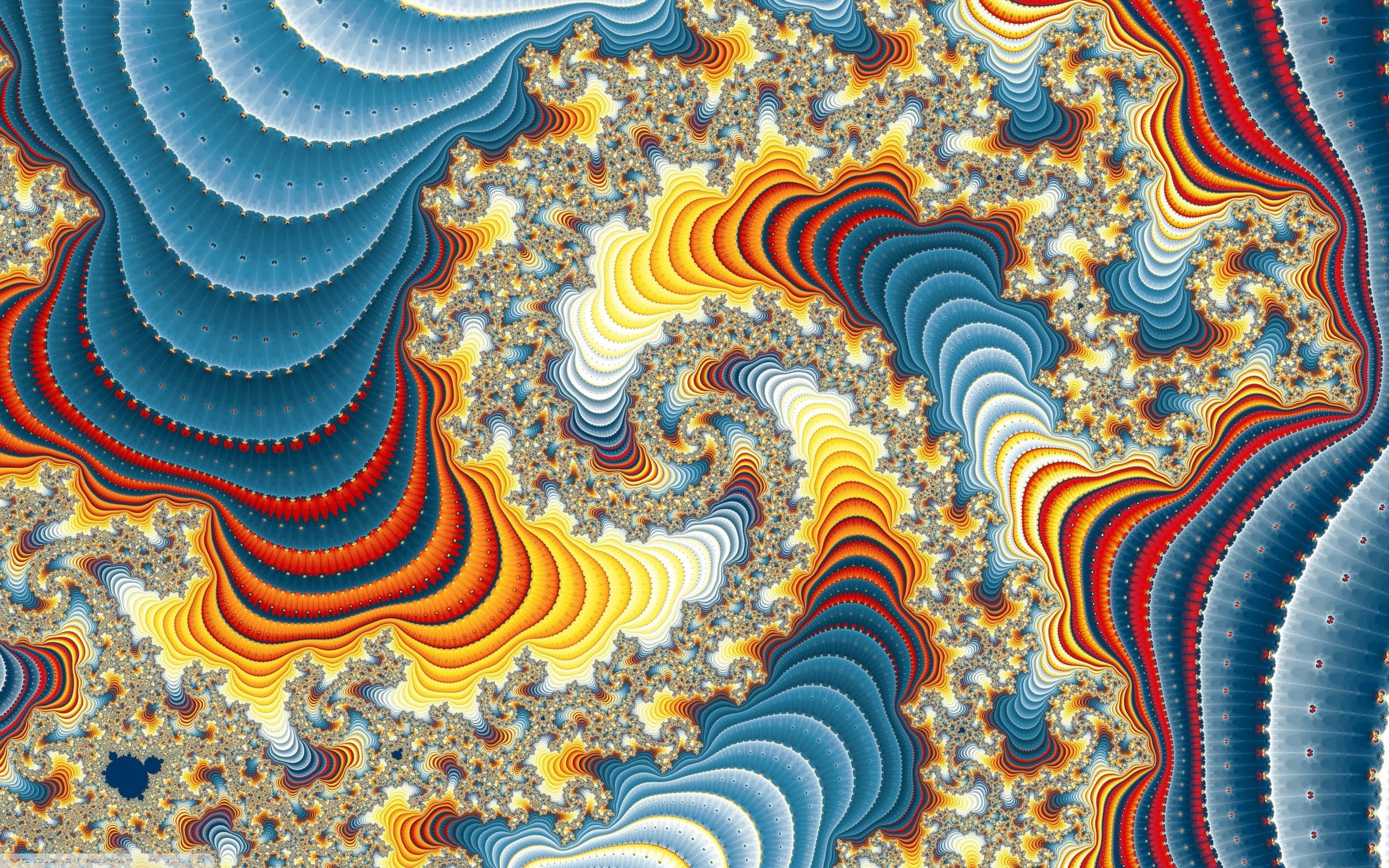abstract, digital art, Fractal, psychedelic, pattern, multi colored