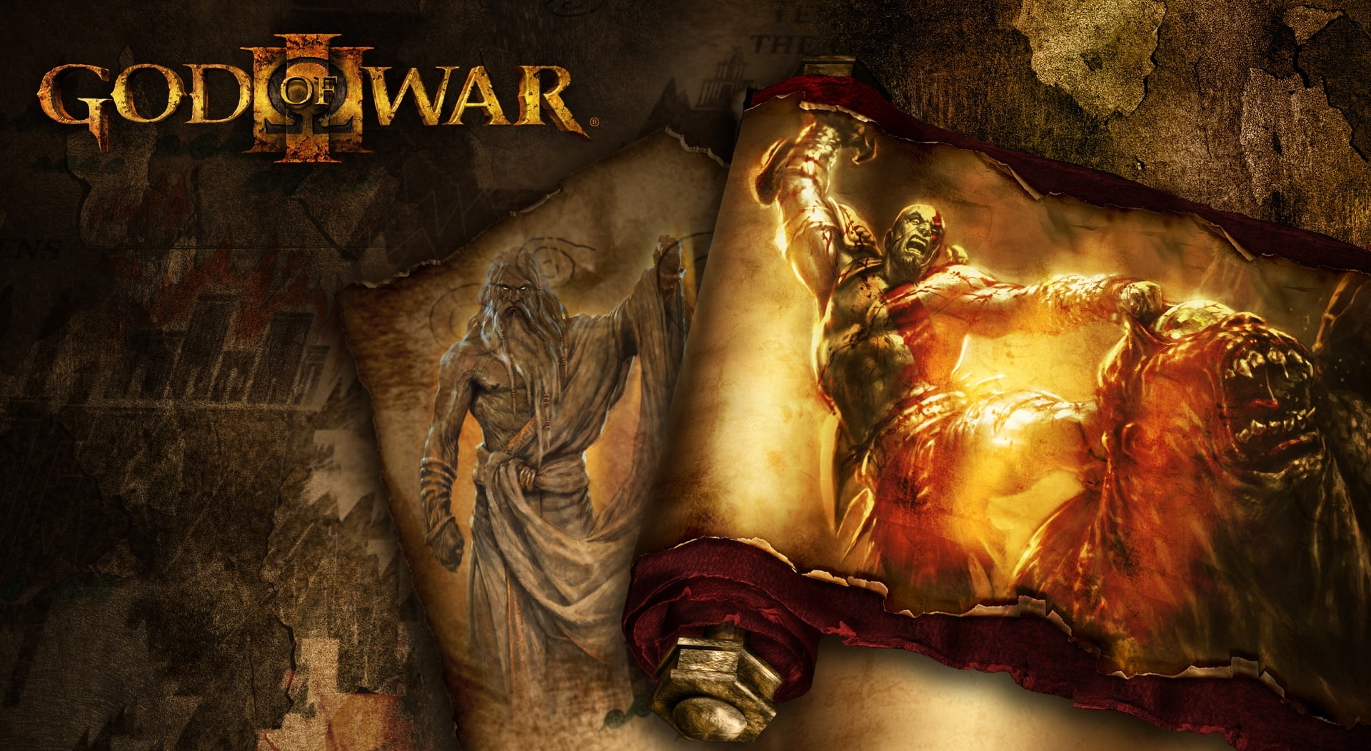 God Of War III HD Wallpaper, God of War wallpaper, Games, video game