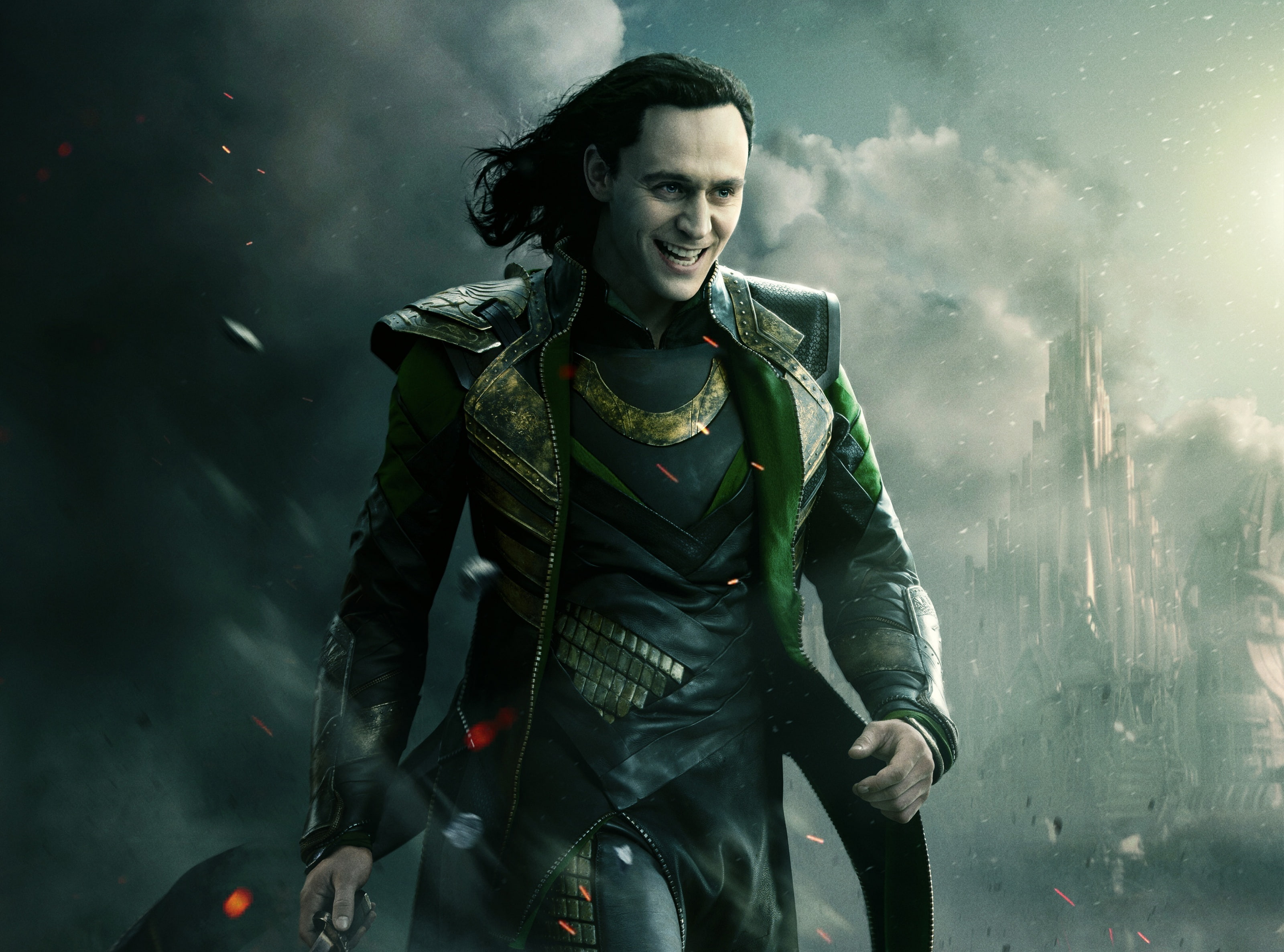 Thor The Dark World Loki, Thor Loki digital wallpaper, Movies