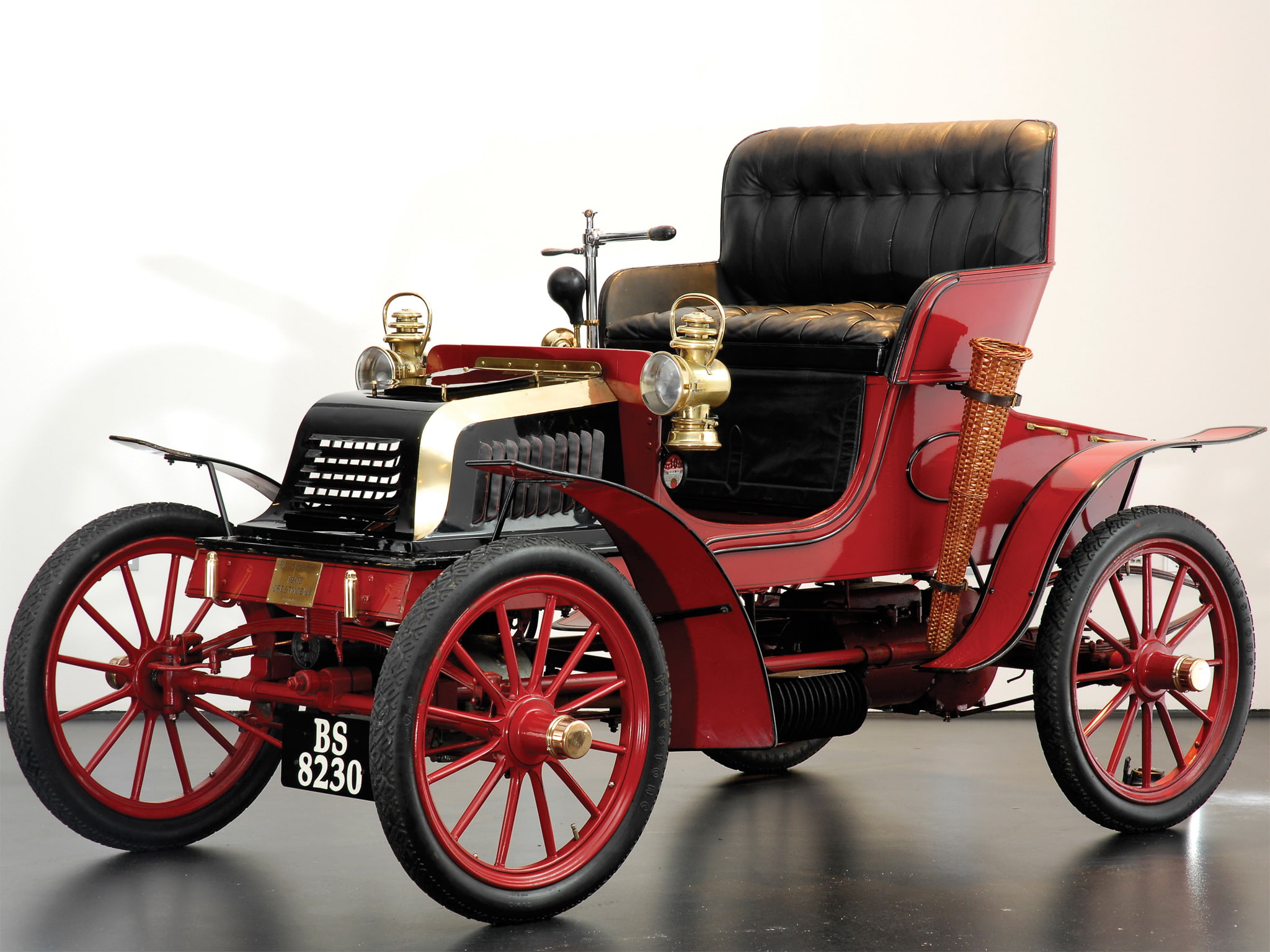 1903, 2 passenger, crestmobile, model d, retro, runabout