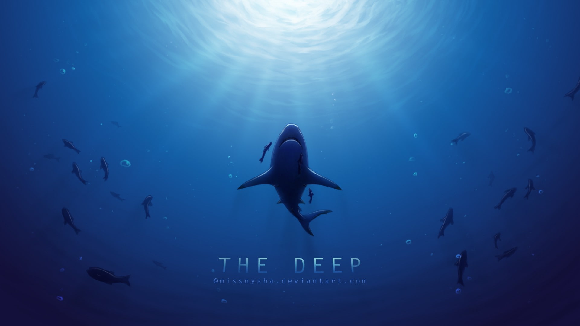 deep, sea, sharp