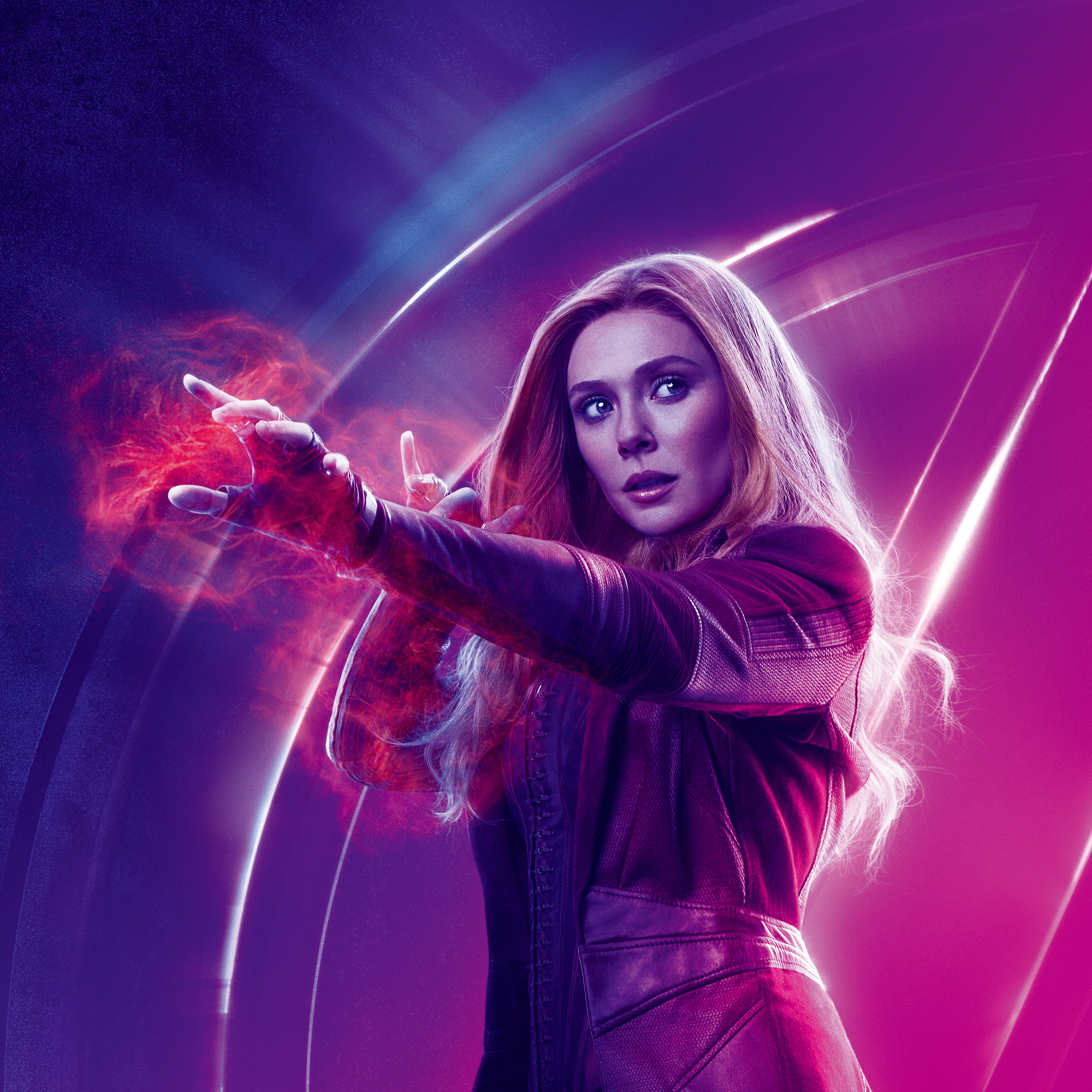Wanda Maximoff, Scarlet Witch, 4K, Elizabeth Olsen, Avengers: Infinity War