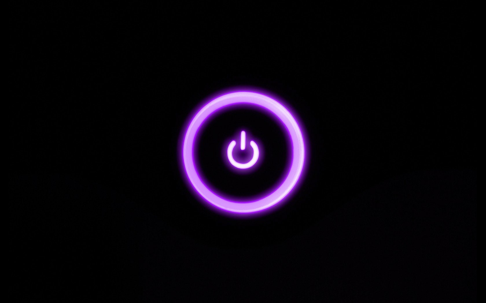 simple background power buttons, illuminated, black background