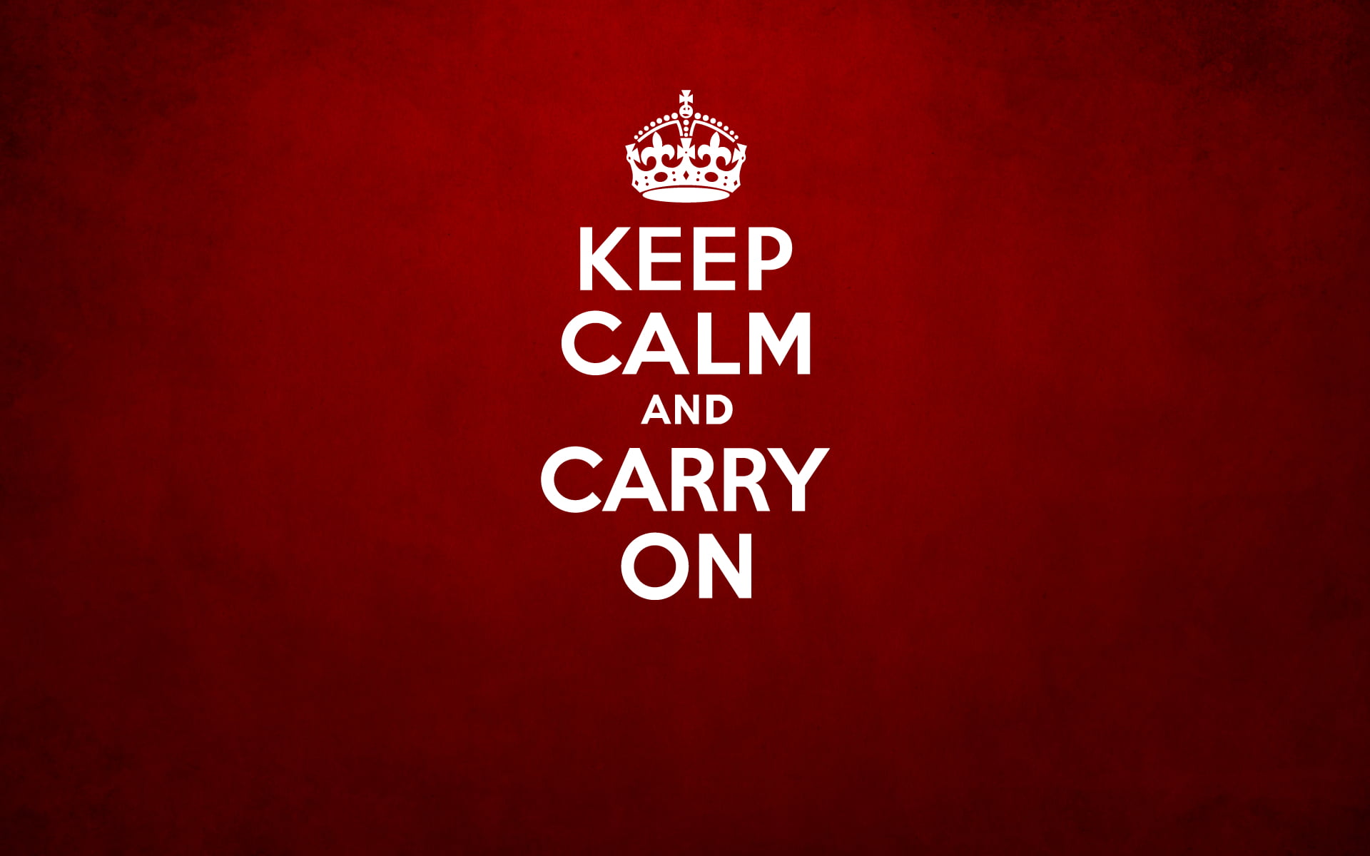 red background with text overlay, creative, mood, stylish, Keep Calm