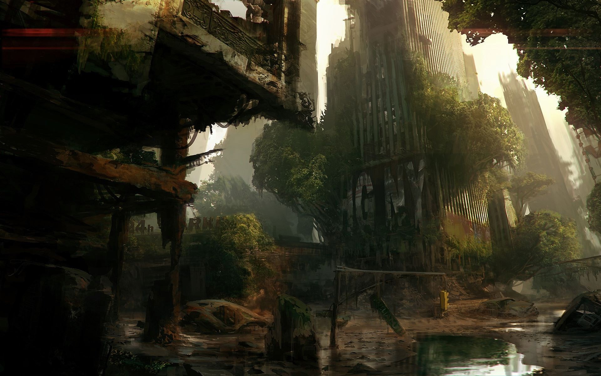 crysis 3, architecture, tree, built structure, building exterior