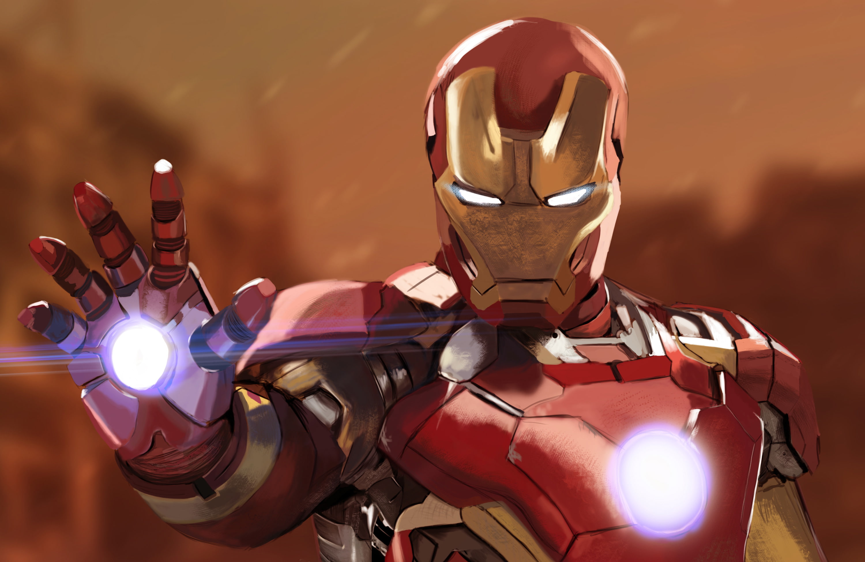 Iron Man, Artwork, HD