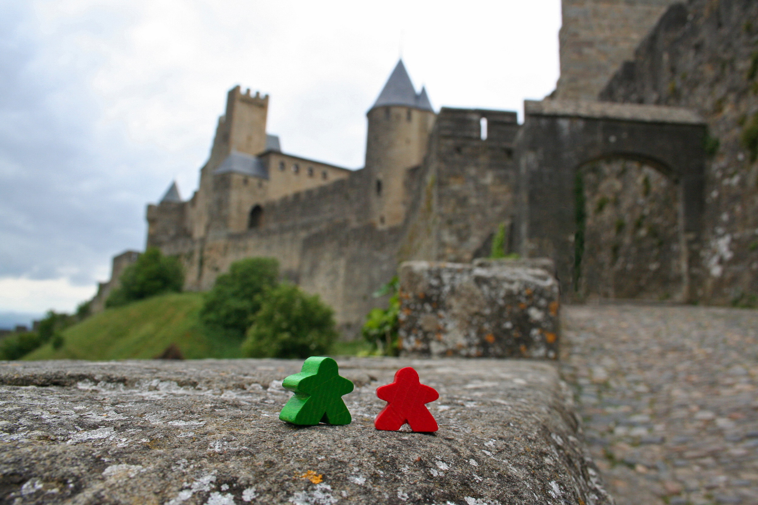 board games, Carcassonne, architecture, built structure, history