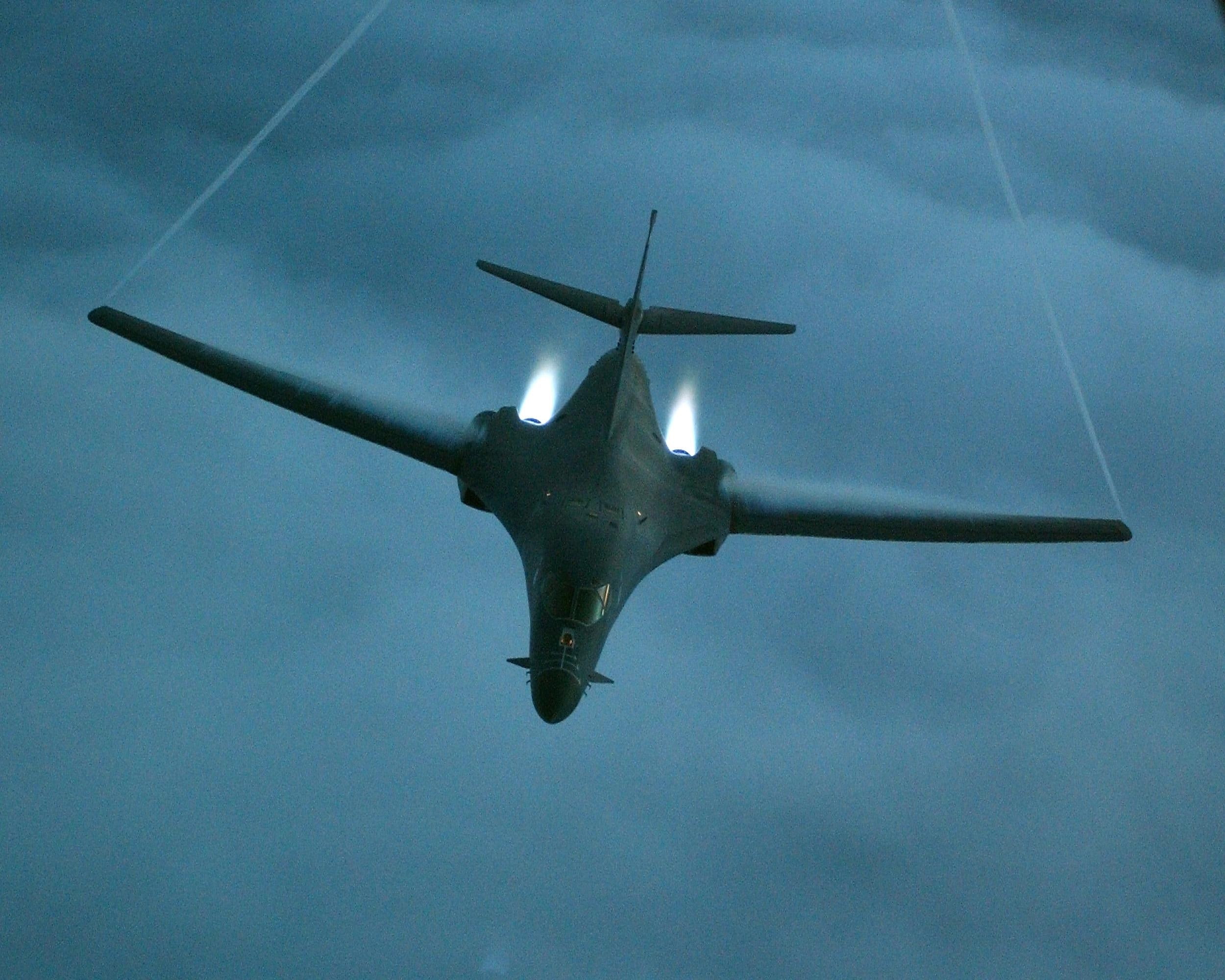 aircraft military bomber lancer planes b1 lancer Aircraft Military HD Art