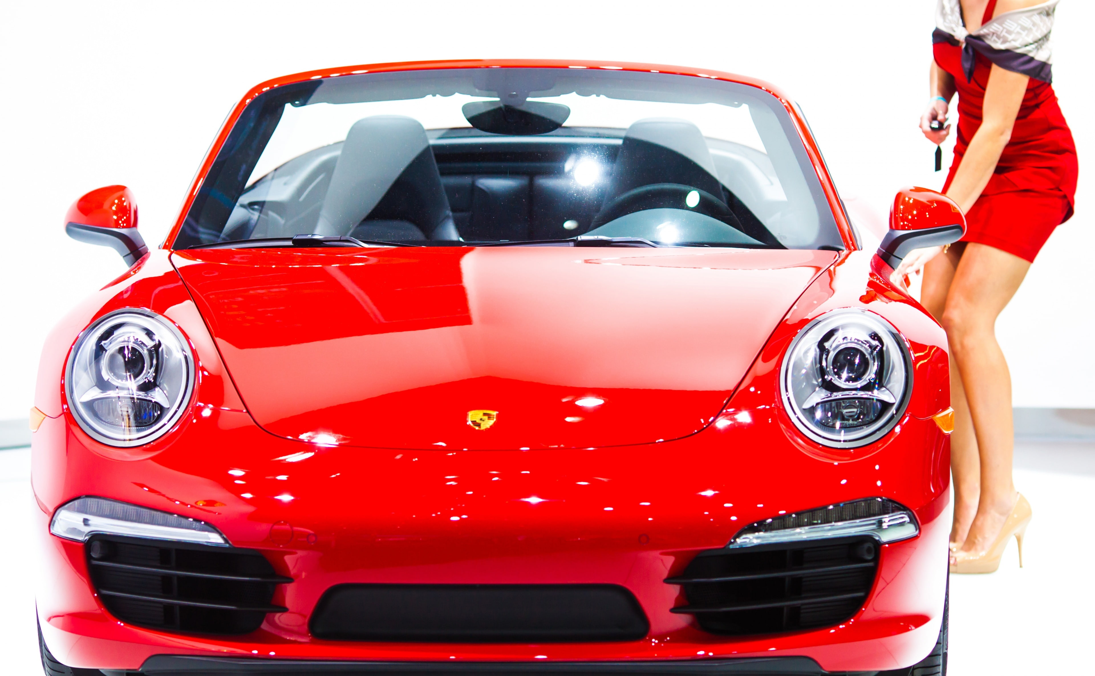 Apparently There's A New Porsche Coming Out, red Porsche Carrera convertible coupe