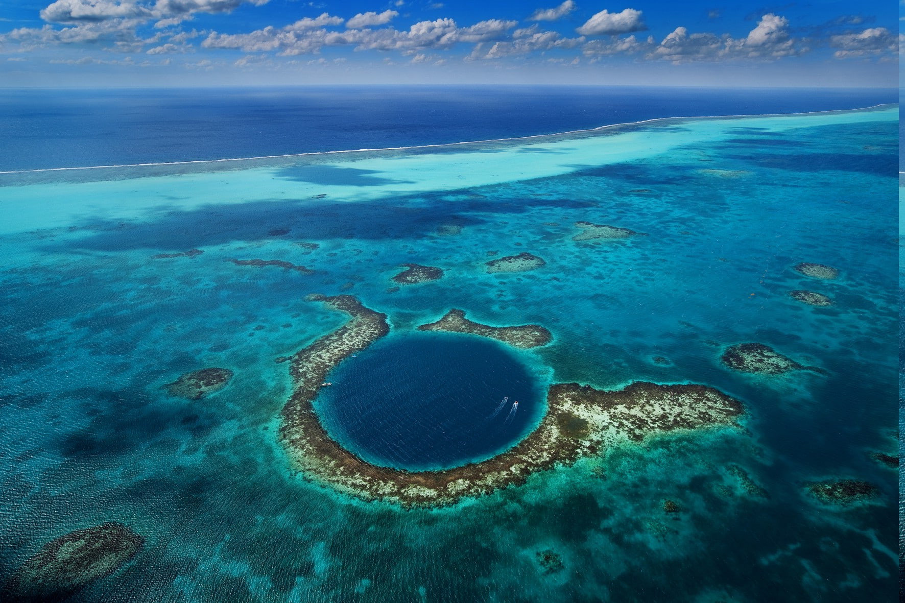 Belize, Coral, Great Blue Hole, landscape, nature, sea, water