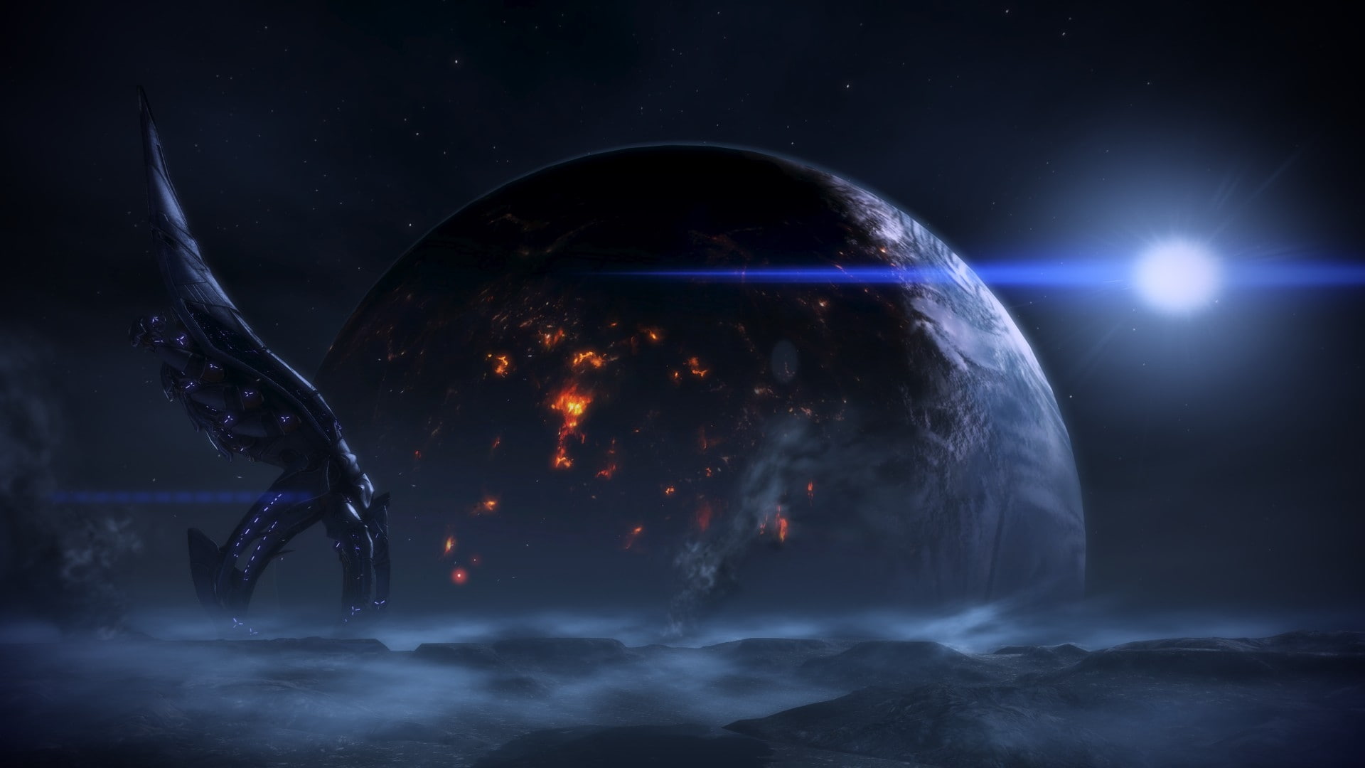 Free download | HD wallpaper: video games outer space planets mass