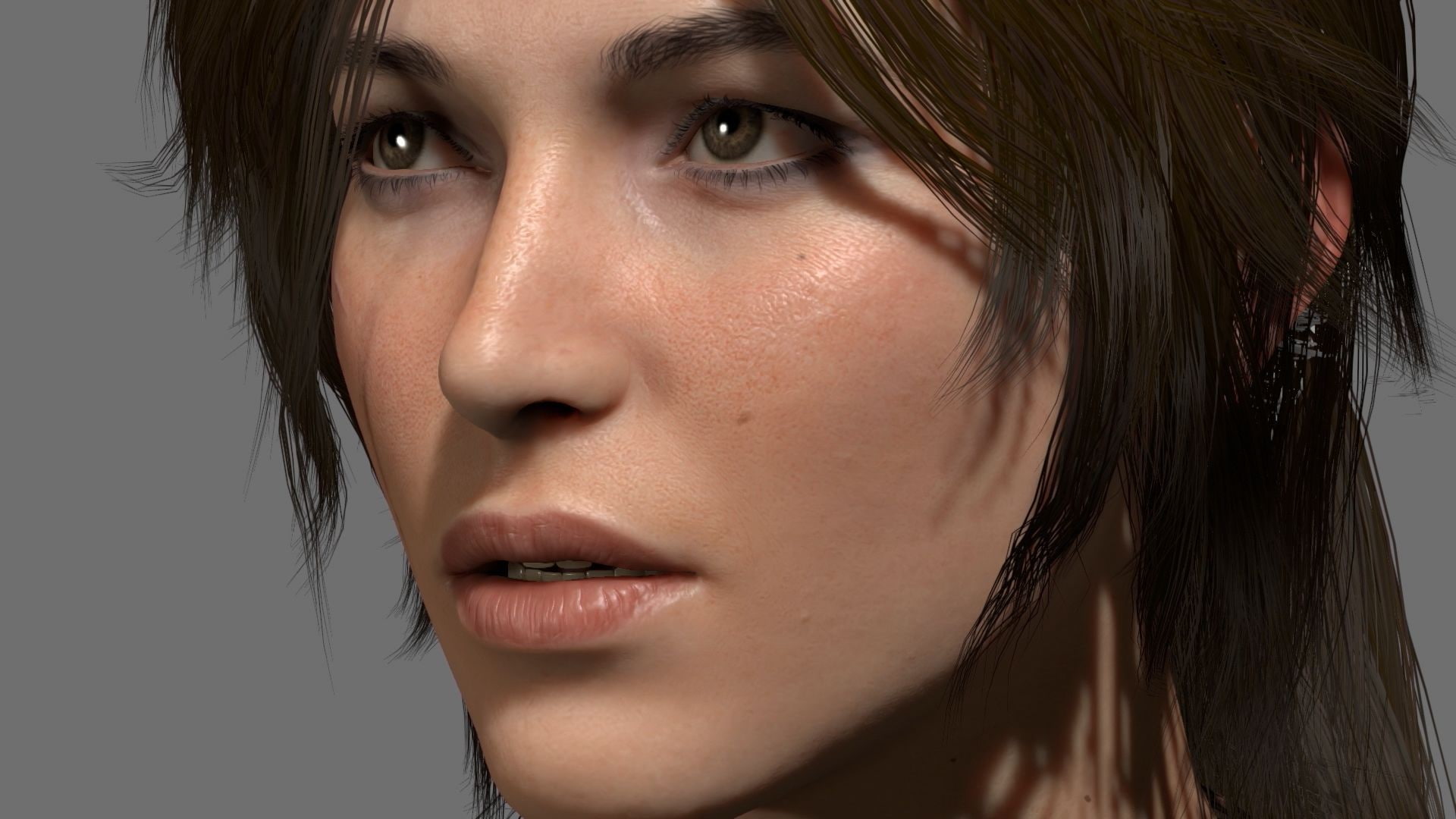women, Tomb Raider, Lara Croft, face, video games, Rise of the Tomb Raider