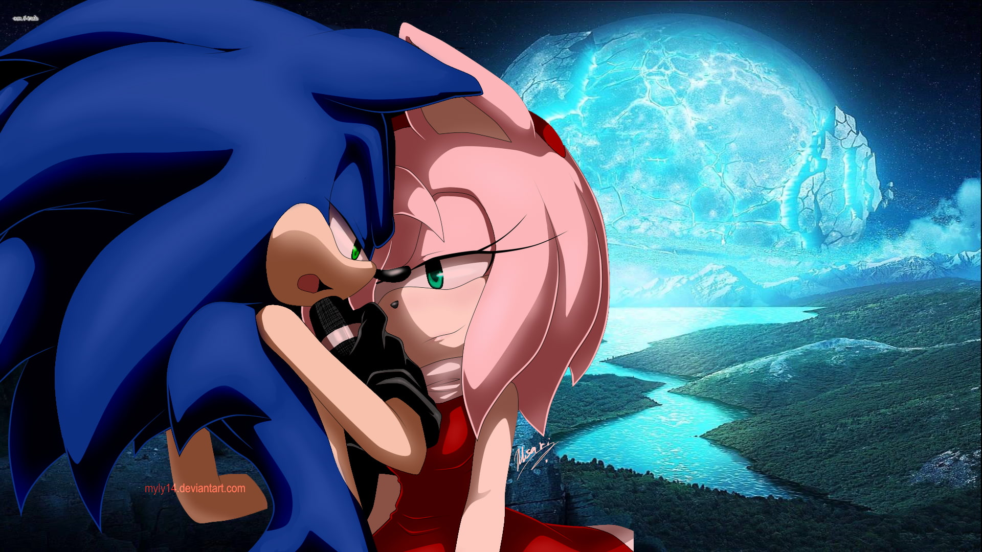 video games, Sonic the Hedgehog, Amy Rose
