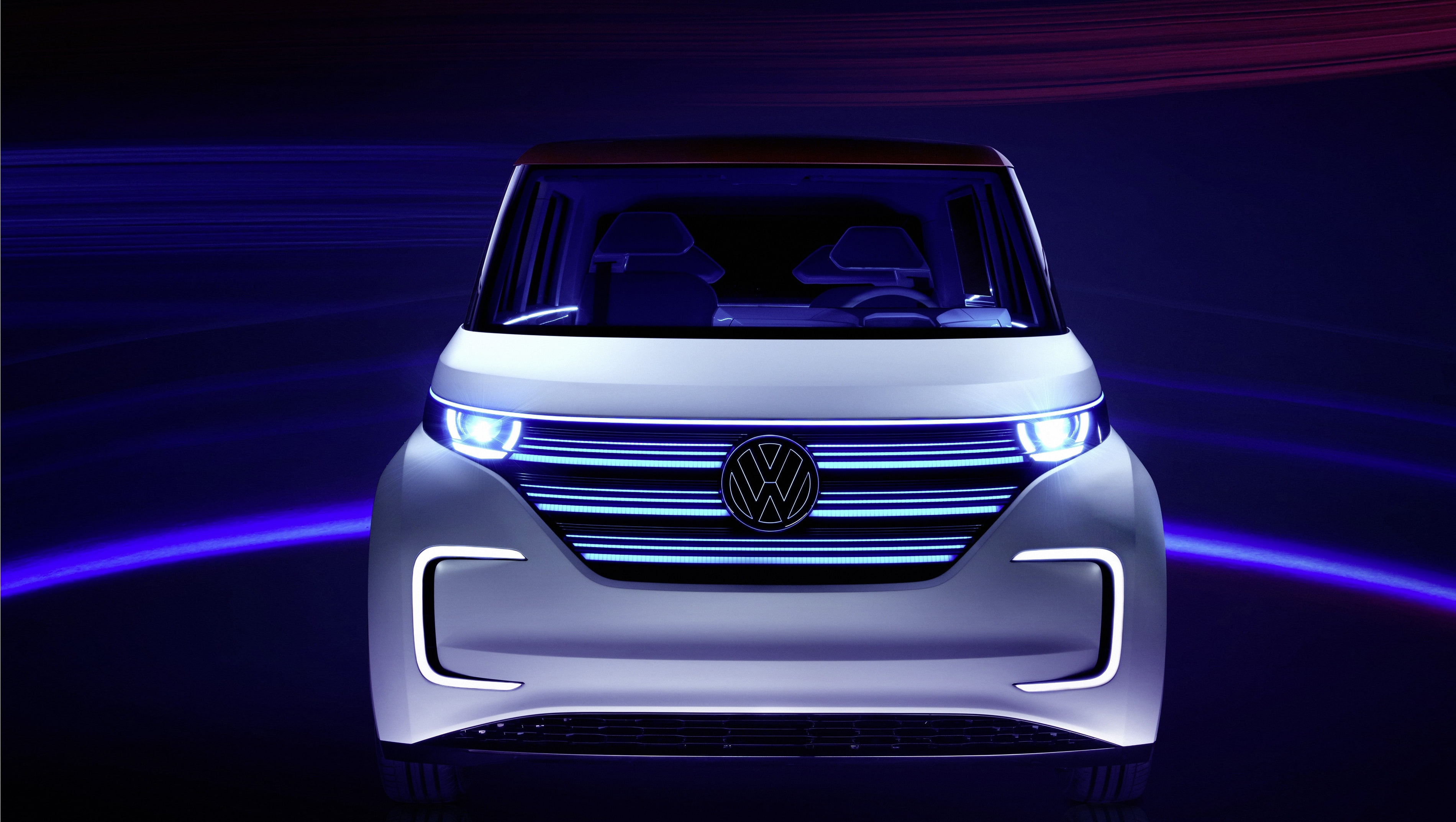 Concept Cars, 4K, Volkswagen BUDD-e, 2016, Electric Car, mode of transportation