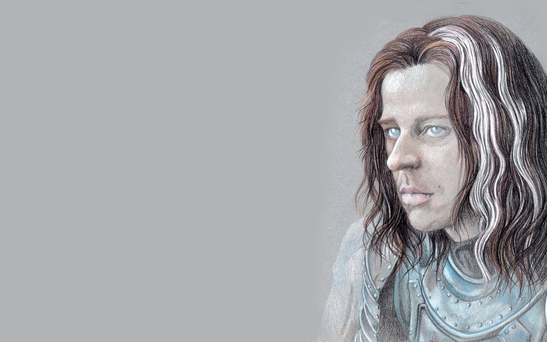 man in blue top painting, Game of Thrones, Jaqen H'ghar, artwork