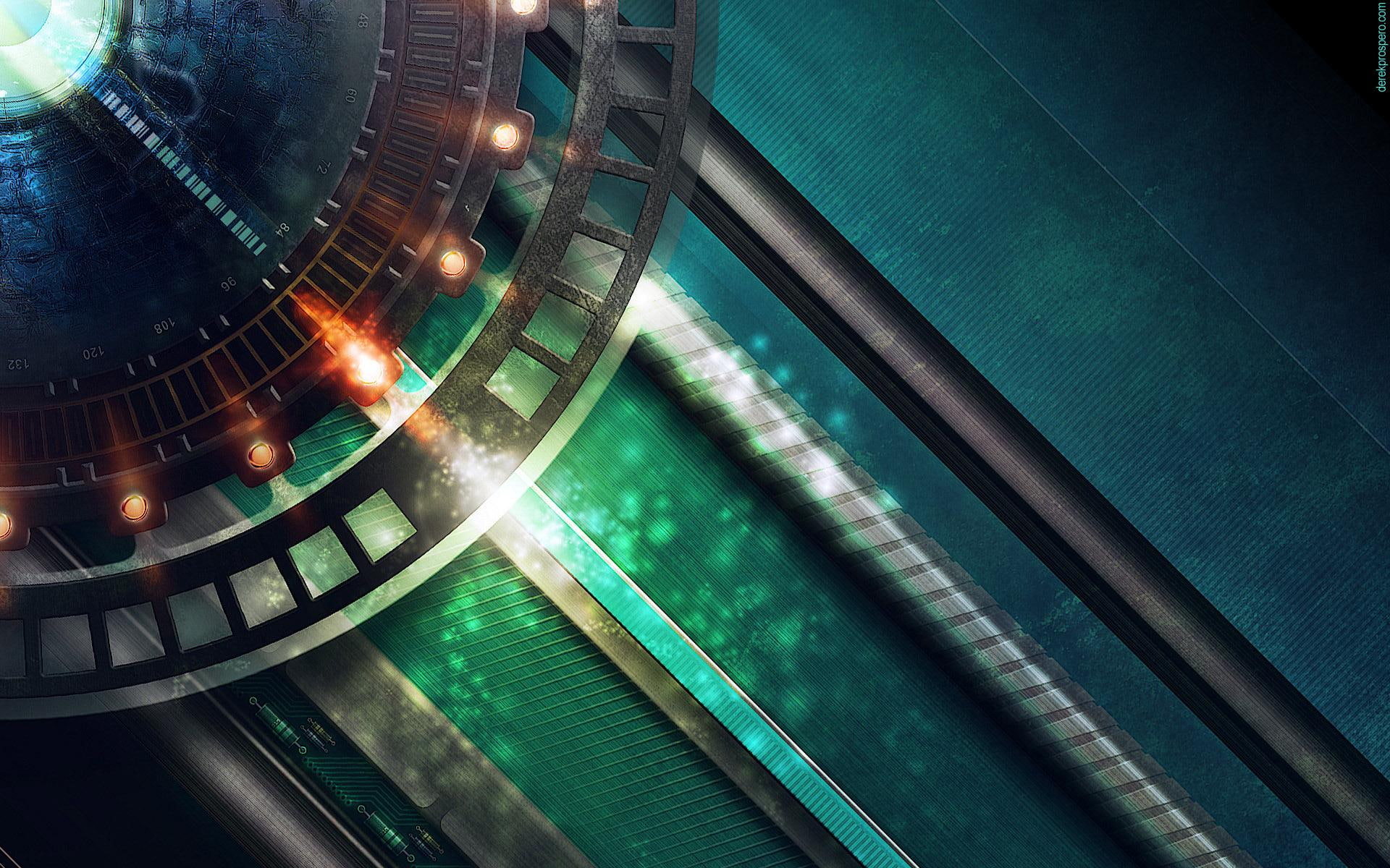 Fastburndetail, 3d and abstract