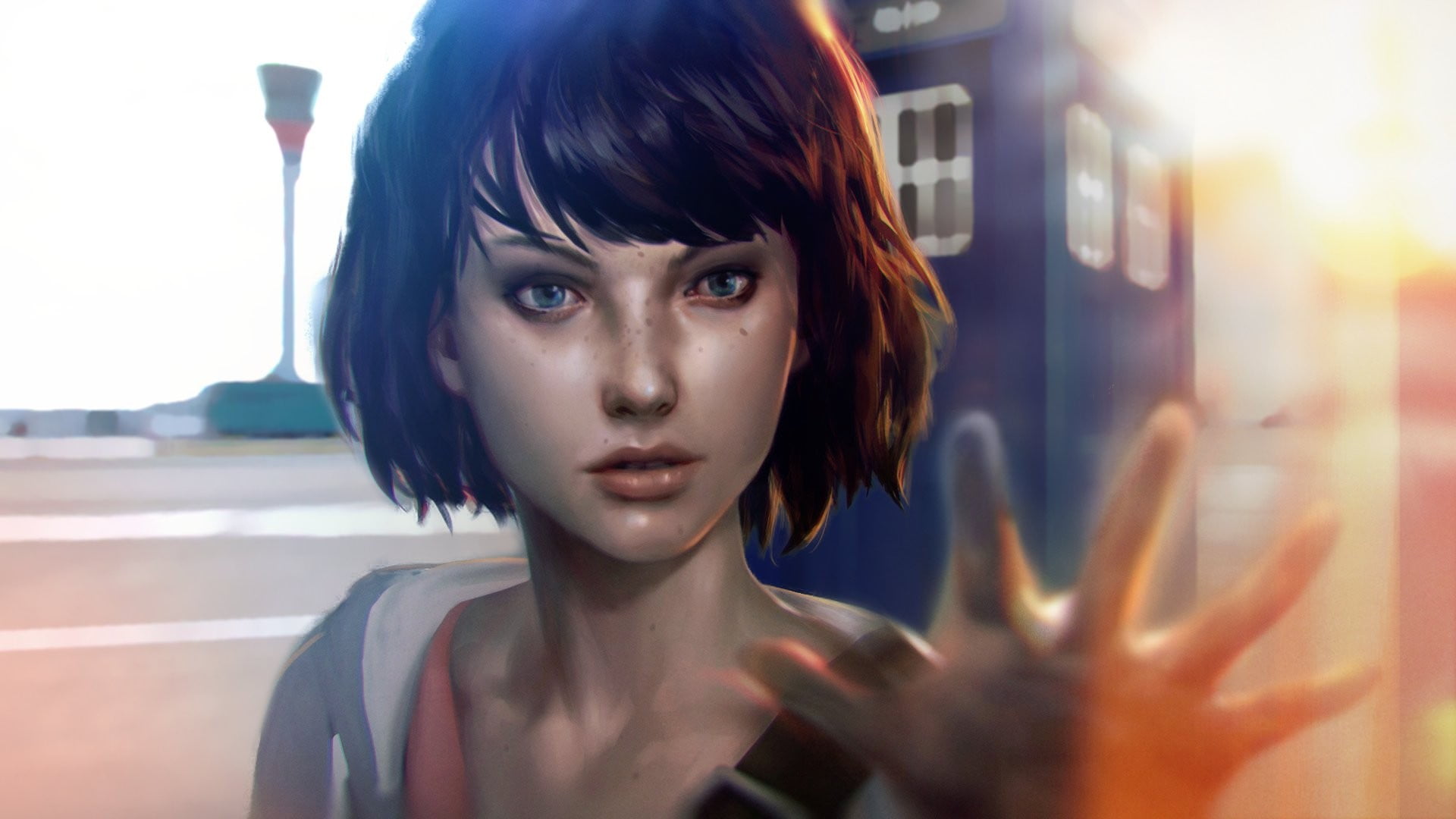 women, face, Life Is Strange, Max Caulfield, TARDIS, headshot