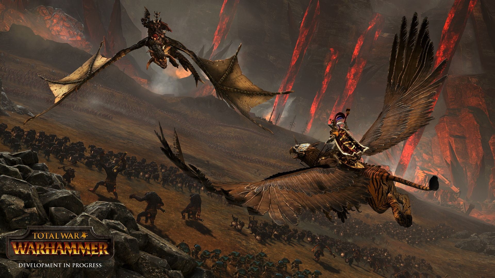 Total War WarHammer digital wallpaper, Total War: Warhammer, orcs