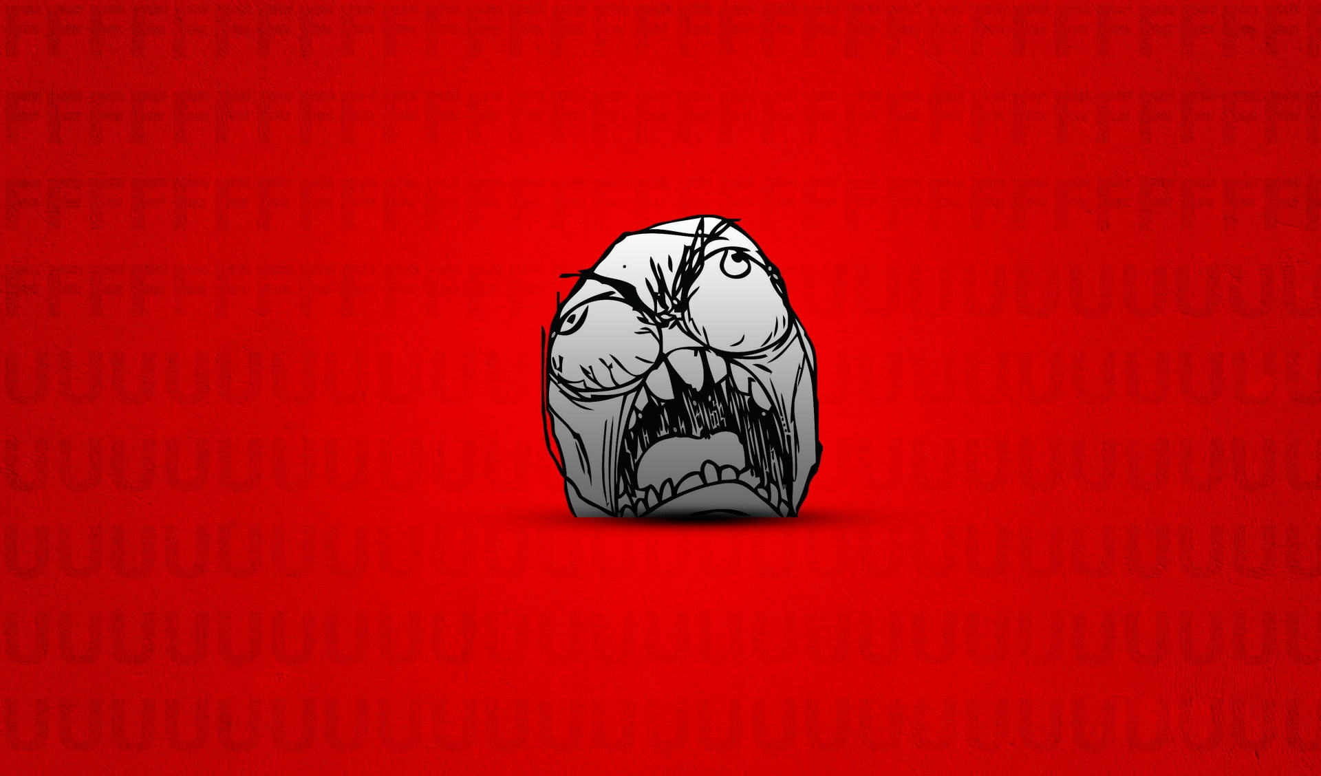 troll face, red, creativity, red background, art and craft