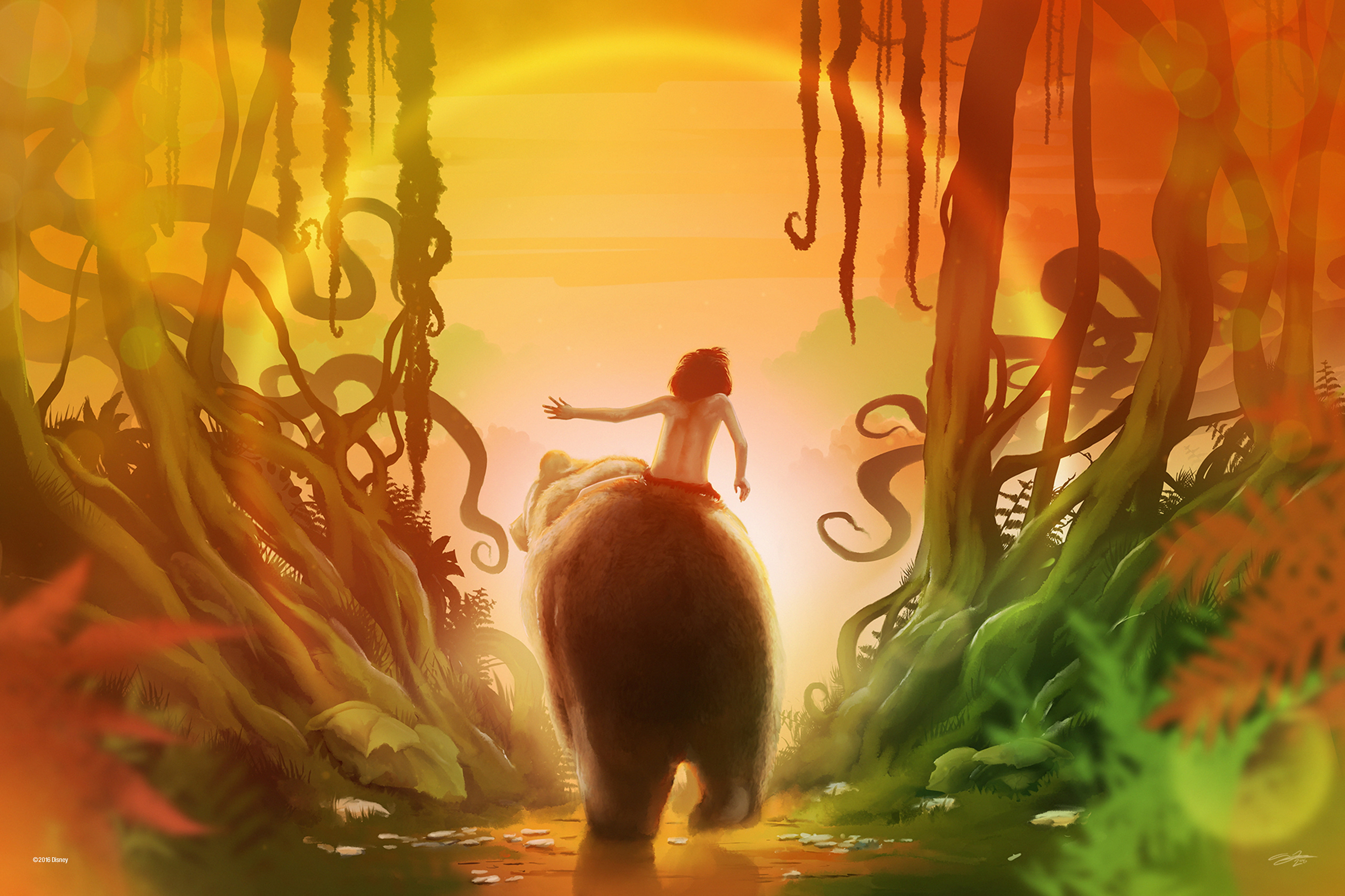 Baloo, Mowgli, Jungle Book