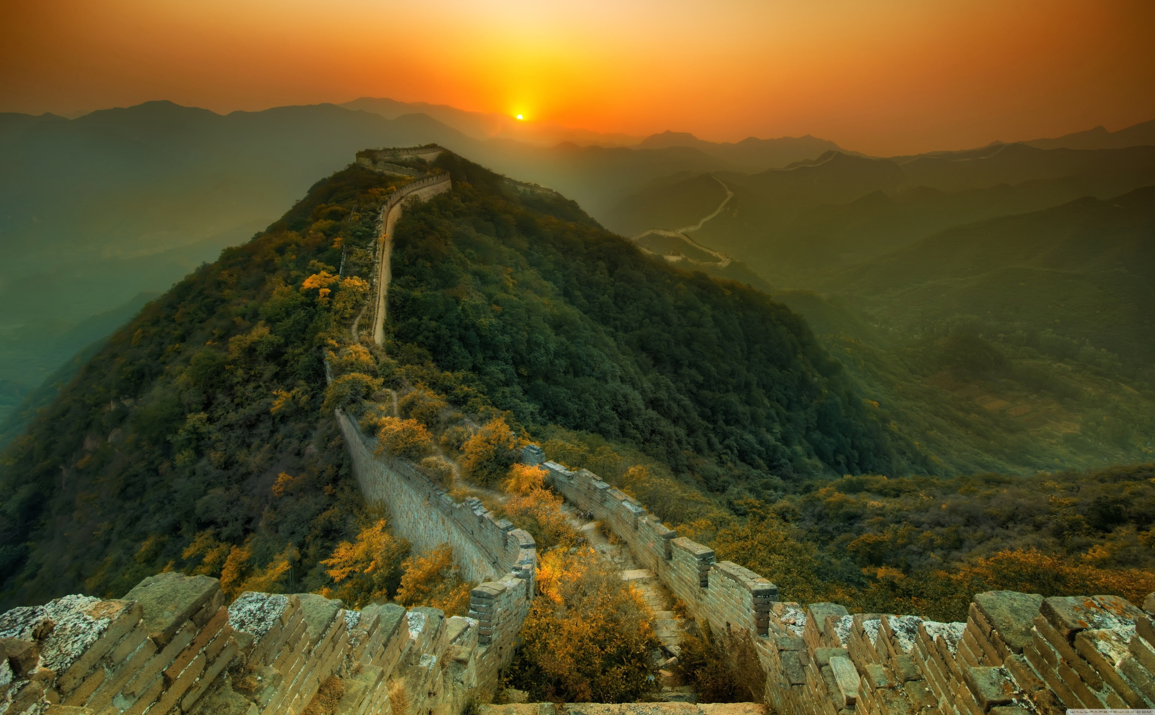 Free Download | HD Wallpaper: Great Wall Of China 4k Download ...