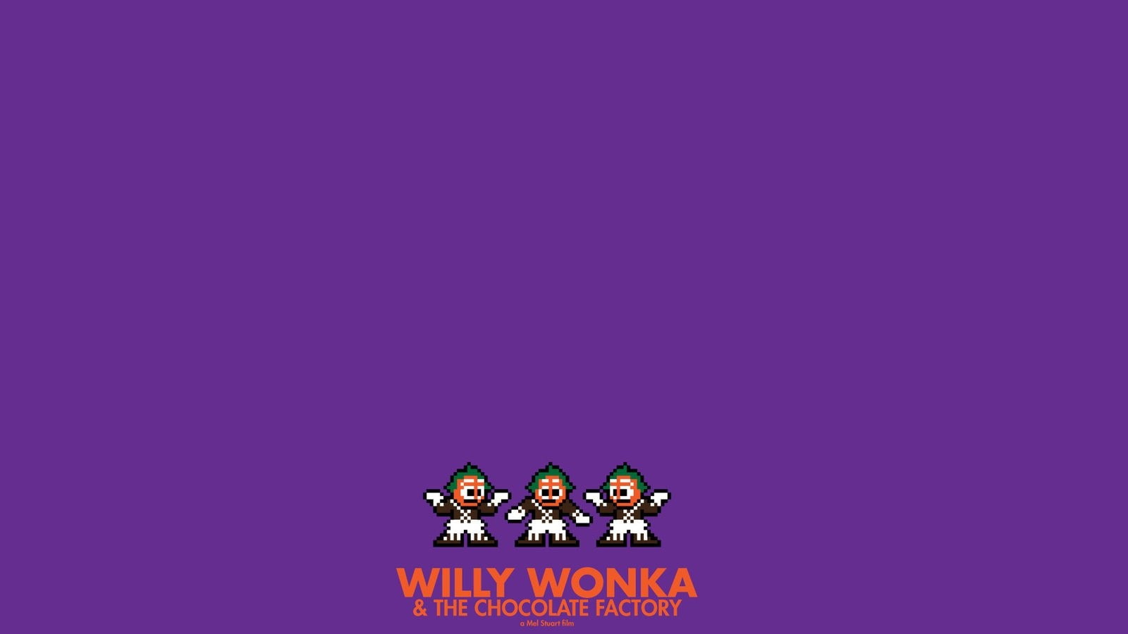 8 bit, chocolate, factory, movies, posters, willy, wonka