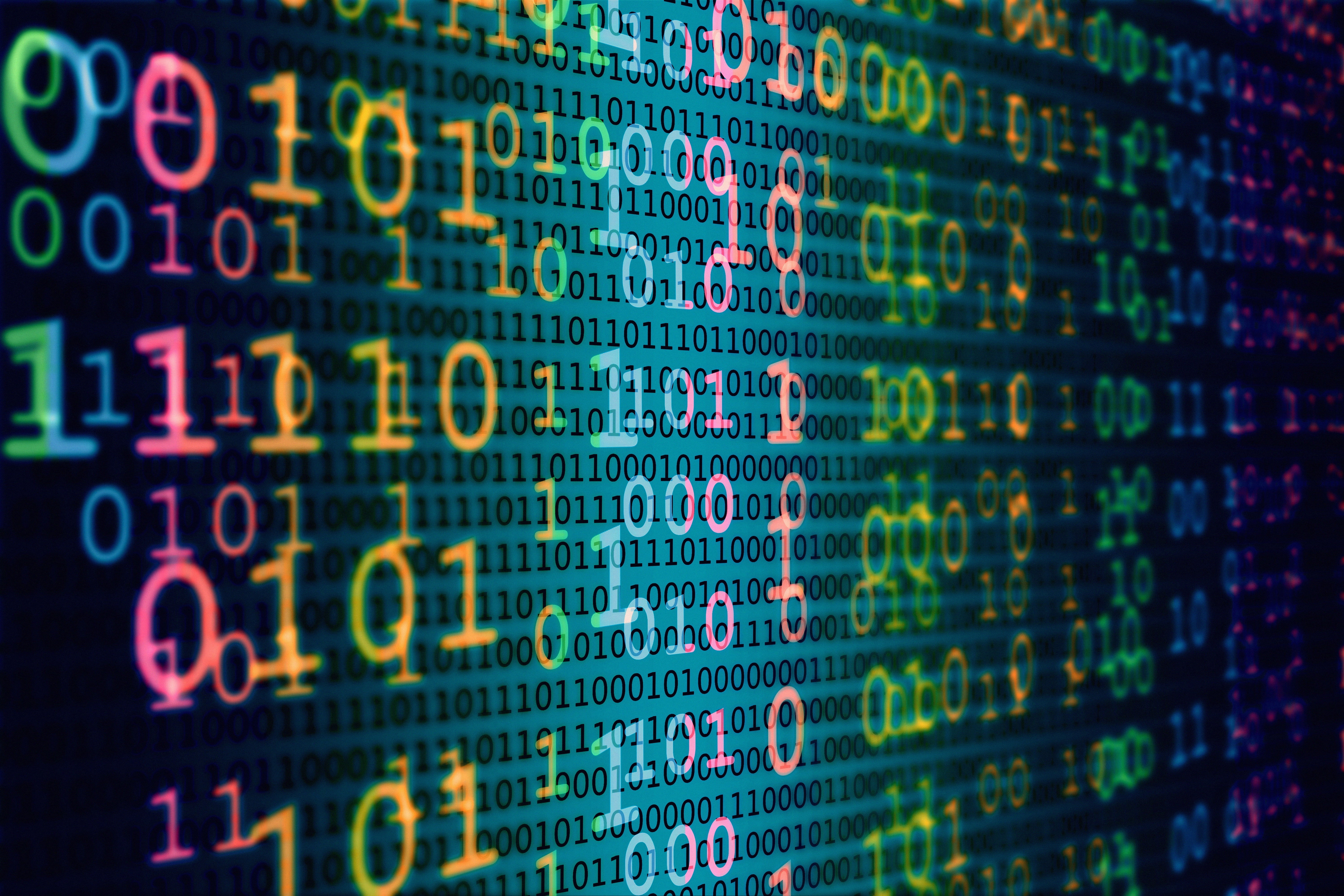 zero, binary code, digitization, unit