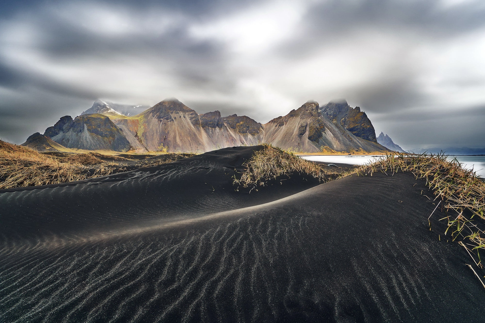 Free download | HD wallpaper: landscape, iceland, Vestrahorn ...