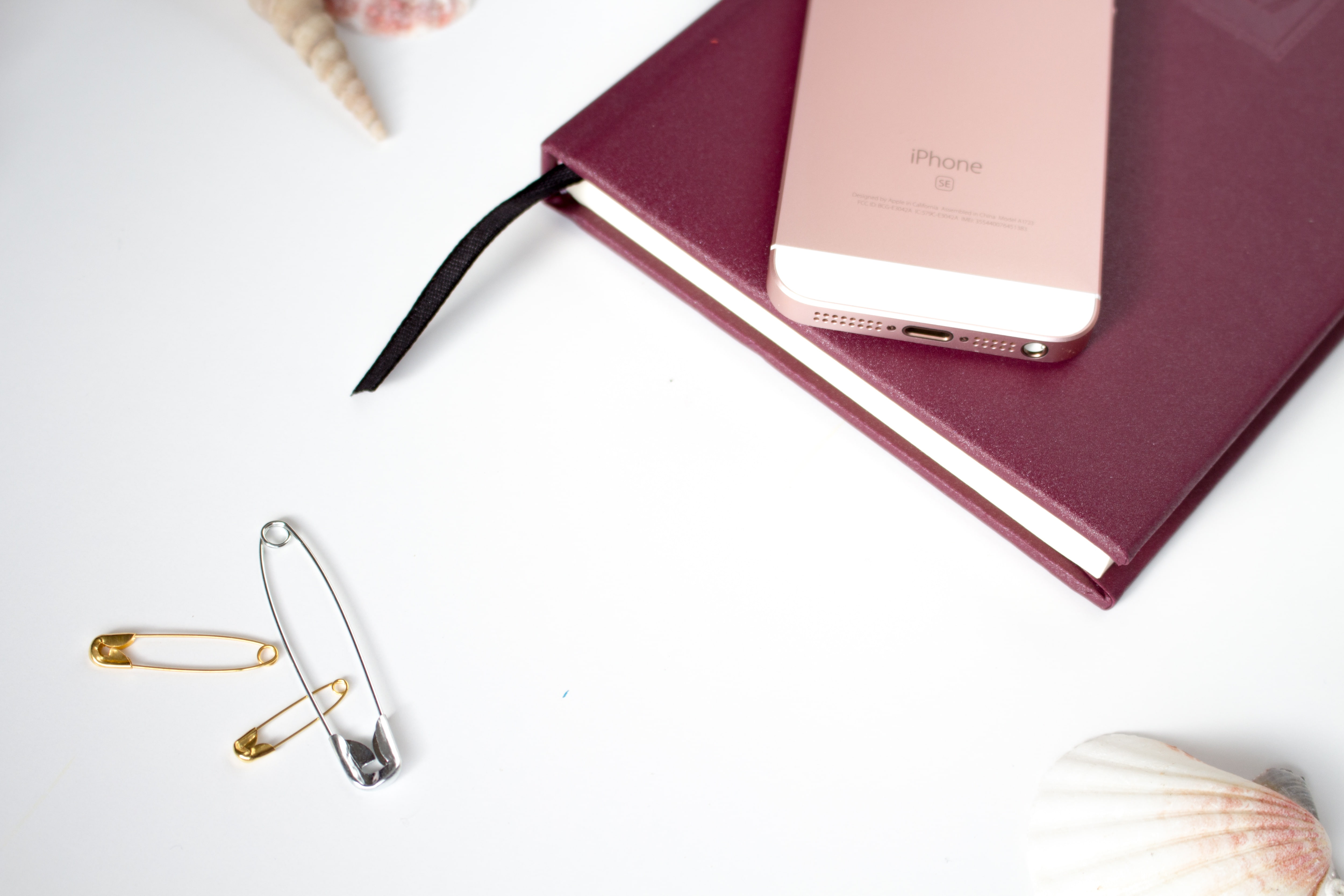 apple, Notepad, phone, shell, iphone, diary