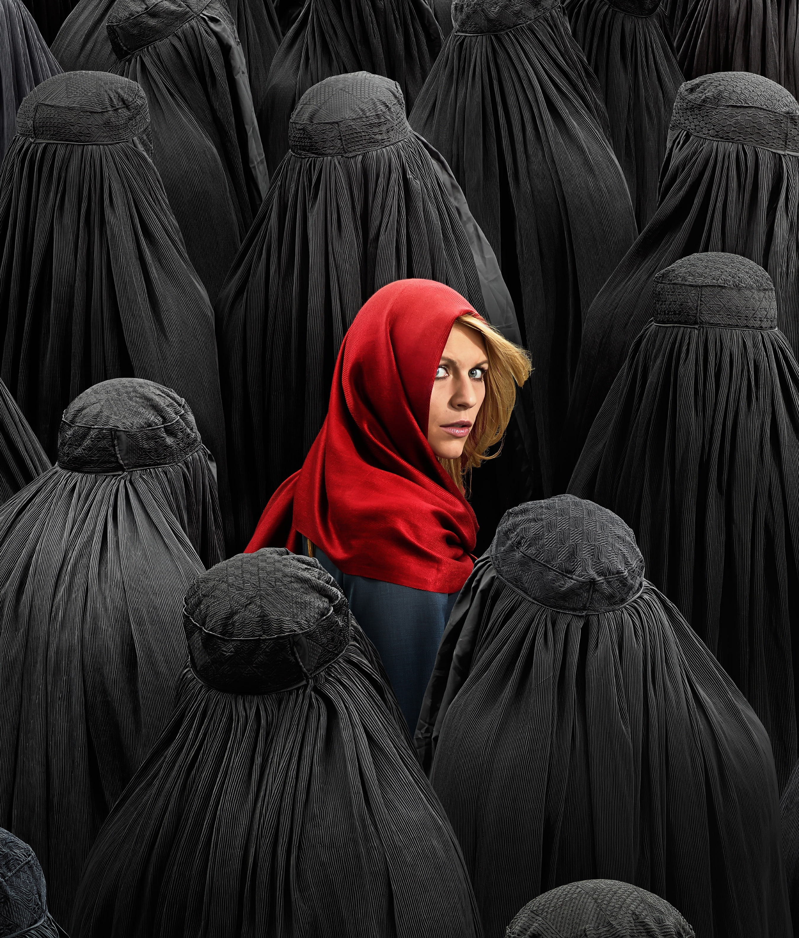 Claire Danes, Homeland, clothing, hijab, one person, traditional clothing